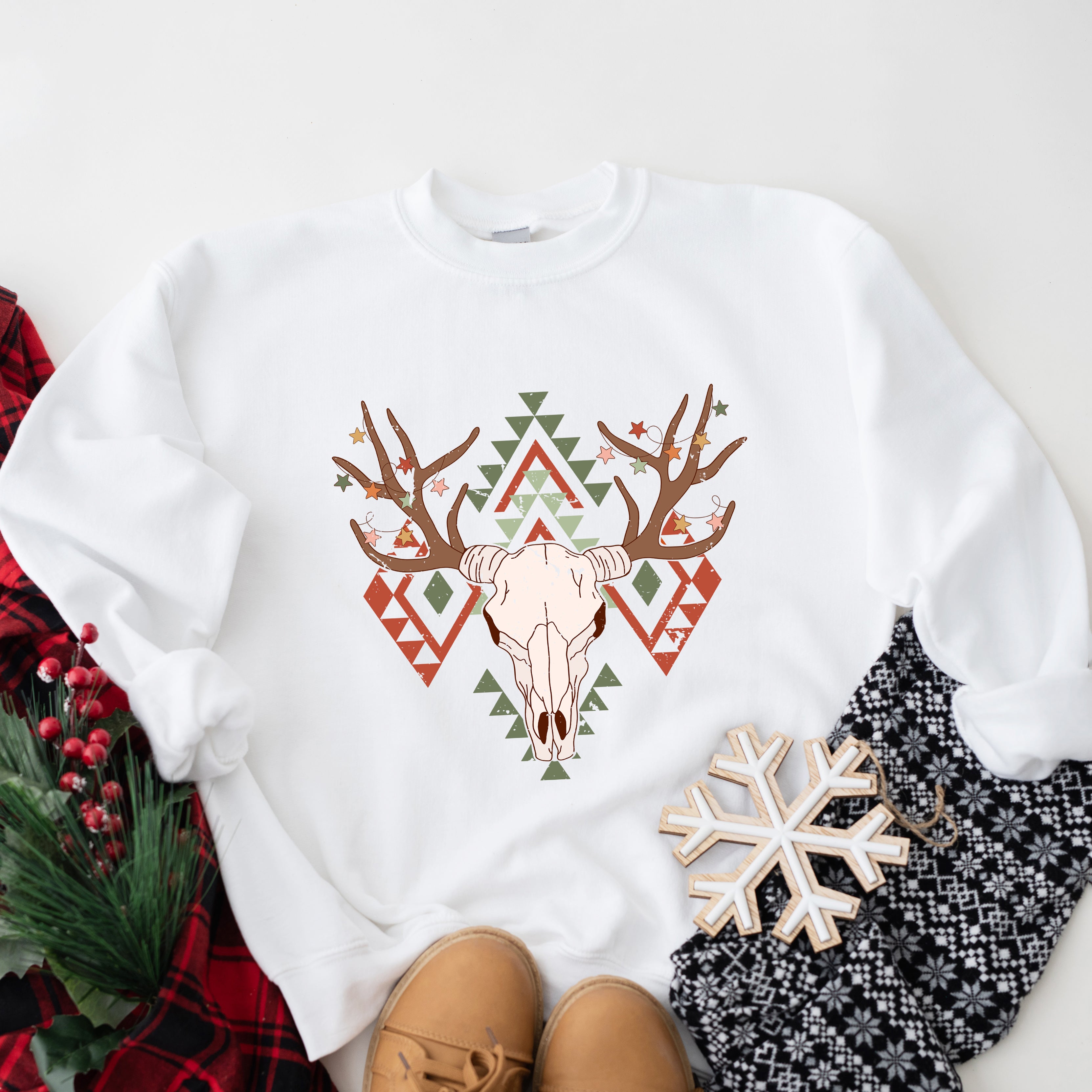 Christmas Bull | Sweatshirt