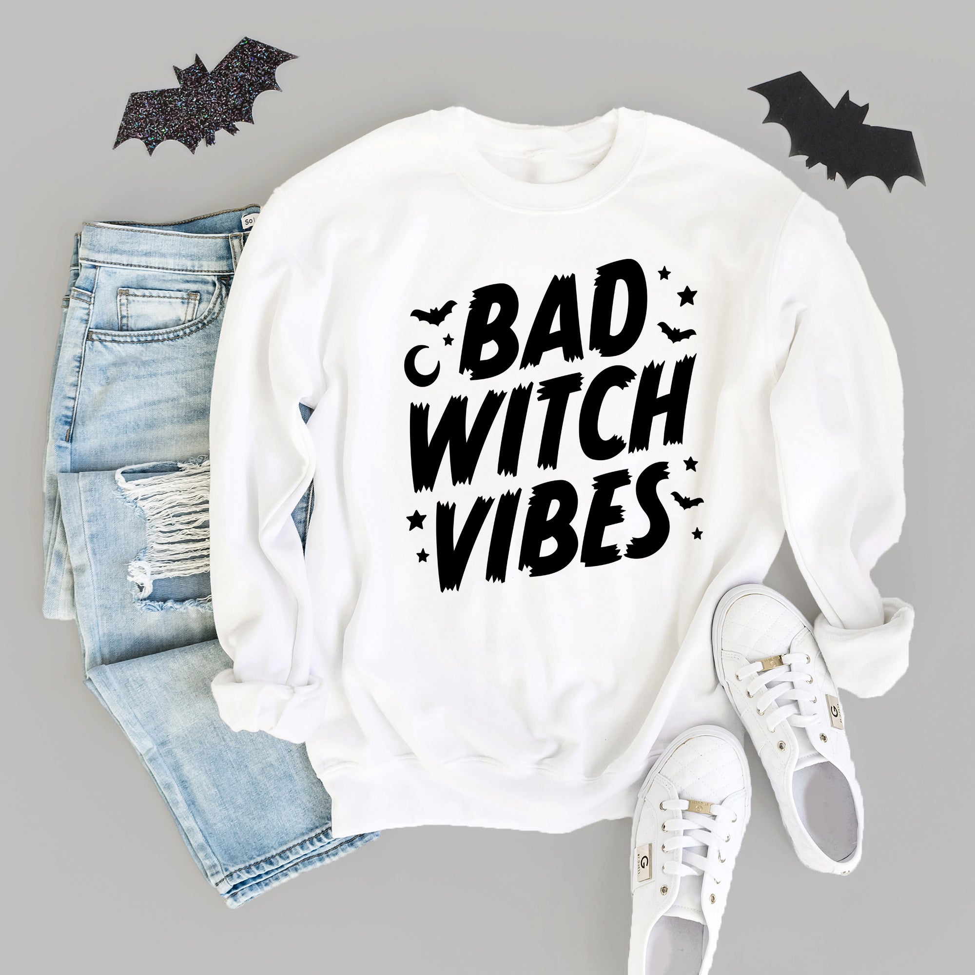 Bad Witch Vibes Moon | Sweatshirt