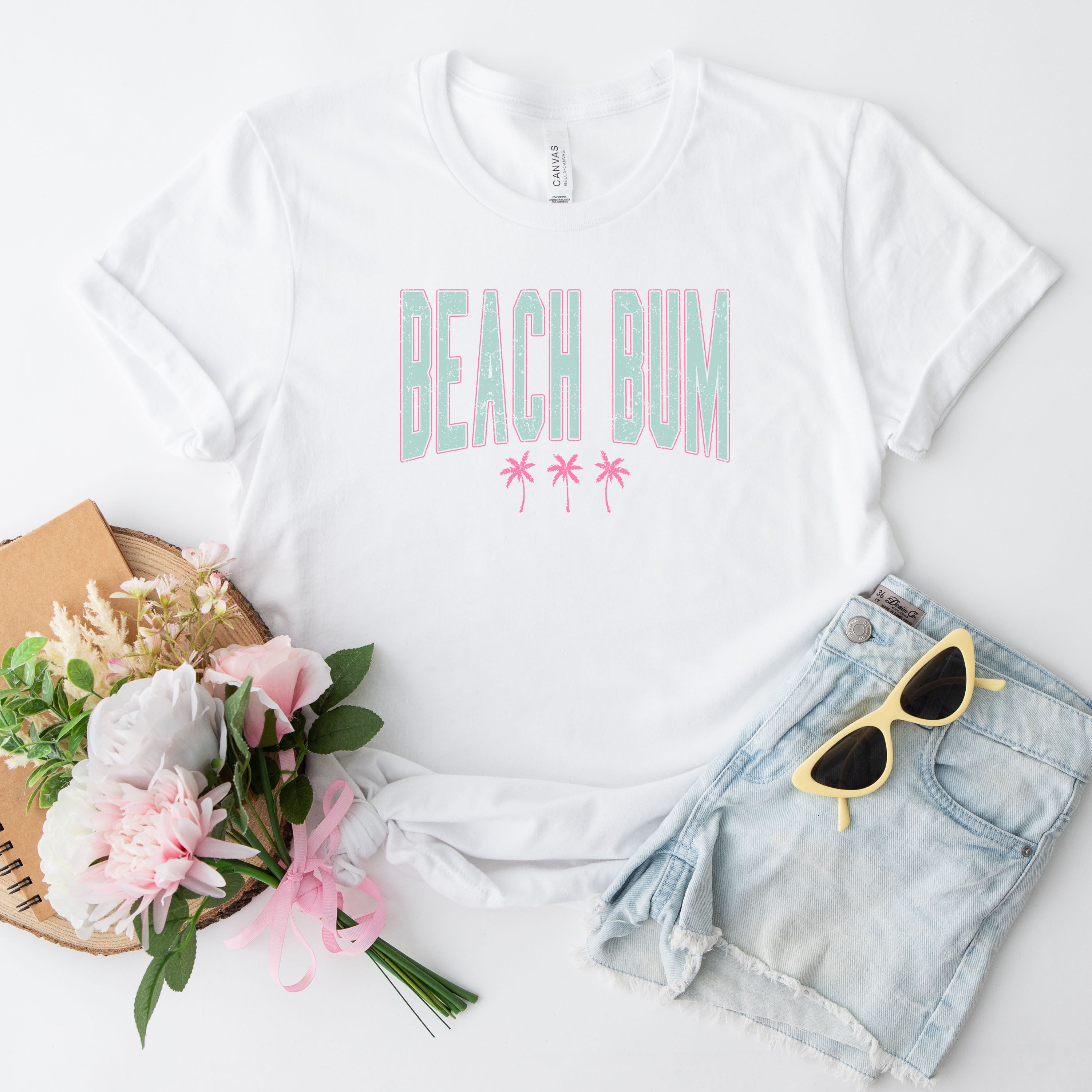 Beach Bum Trio Trees | Short Sleeve Graphic Tee