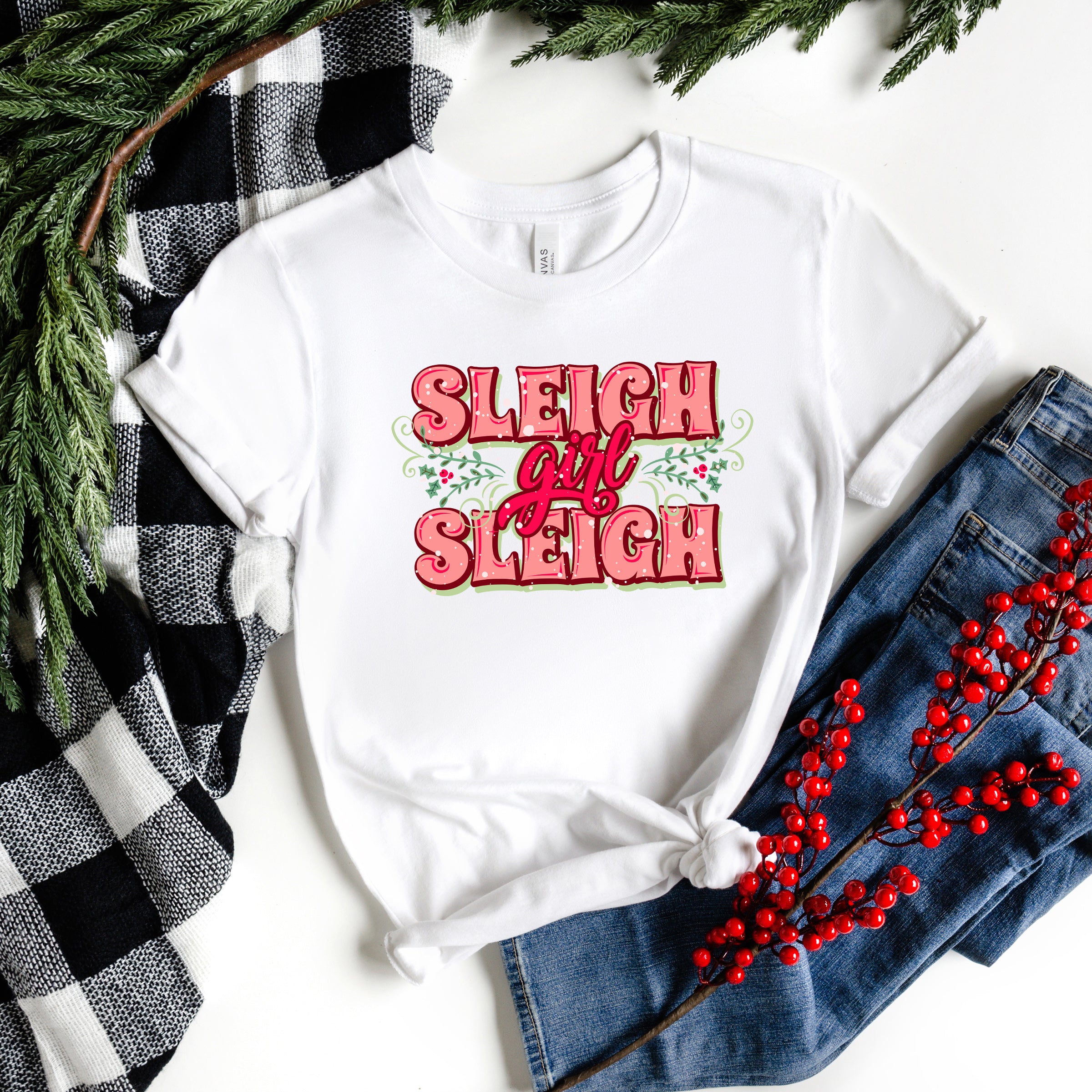 Sleigh Girl Sleigh | Short Sleeve Crew Neck