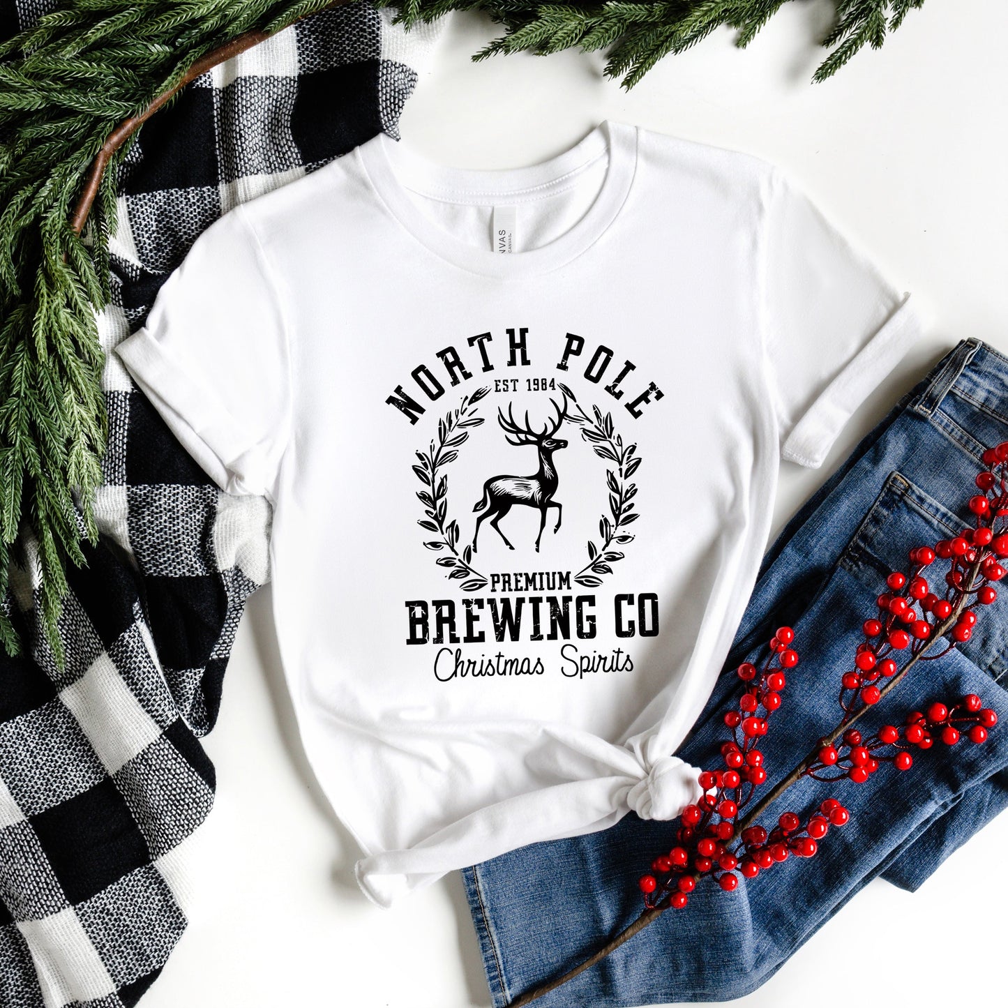 Clearance North Pole Brewing Co | Short Sleeve Crewneck