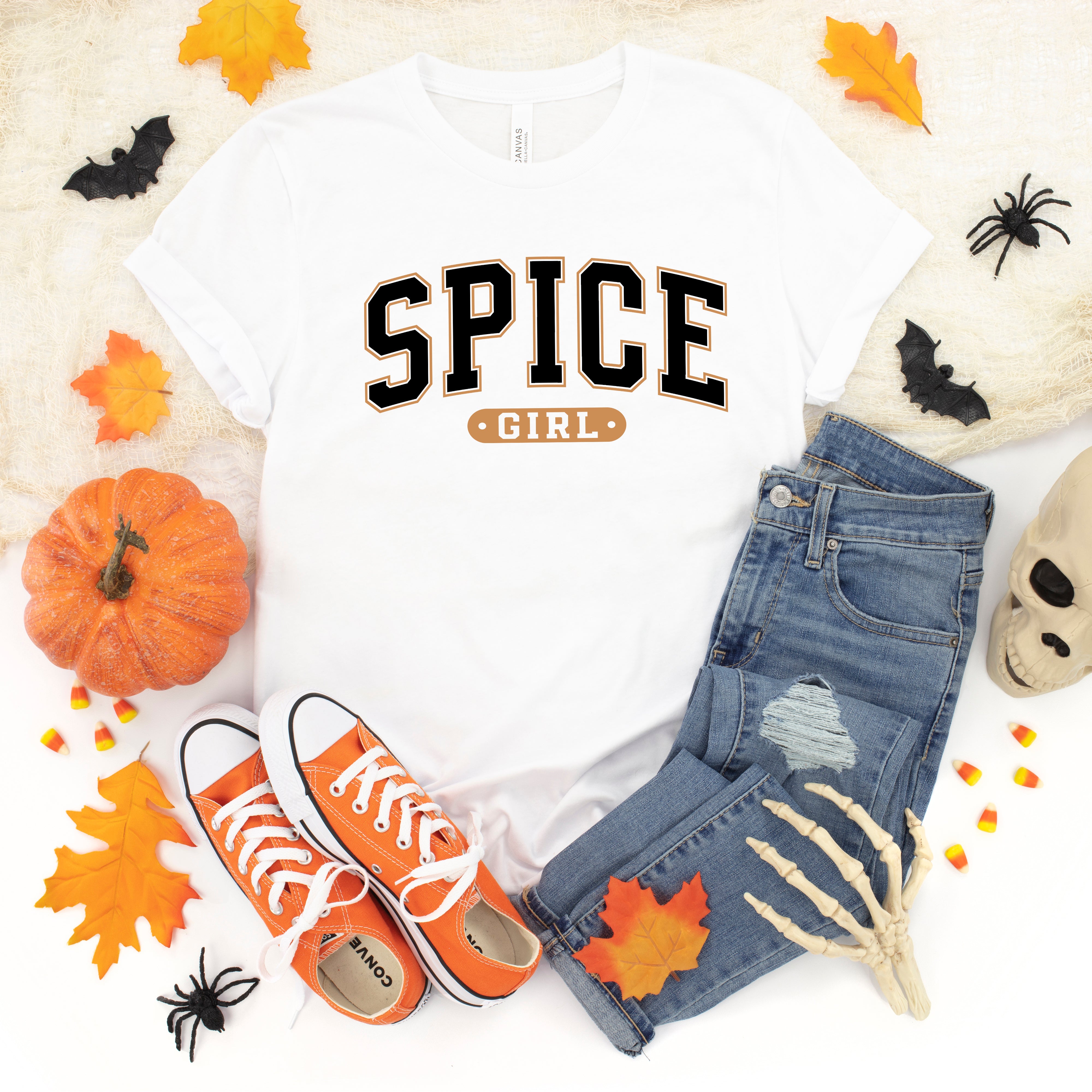 Spice Girl Varsity | Short Sleeve Crew Neck