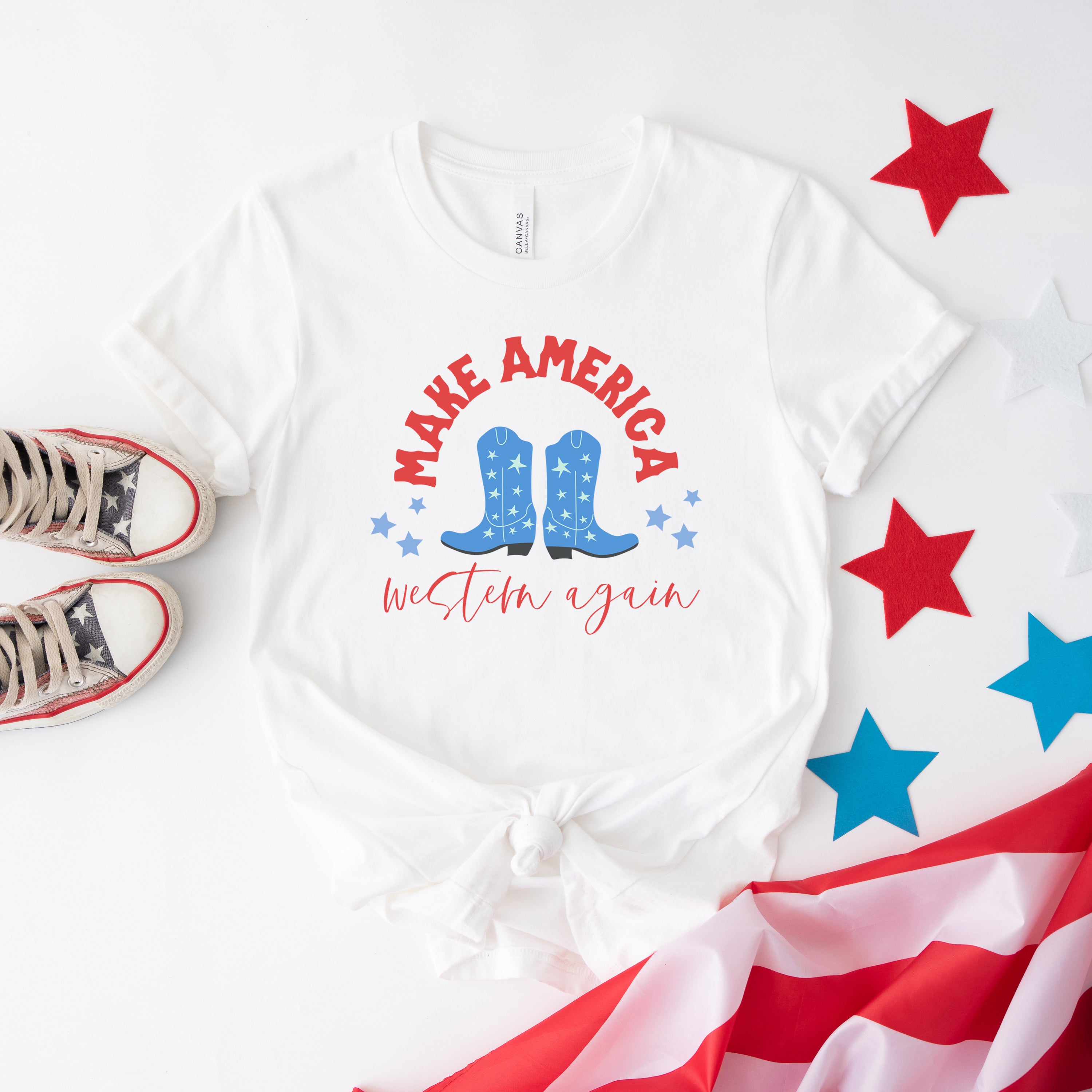 Make America Western Boots | Short Sleeve Graphic Tee