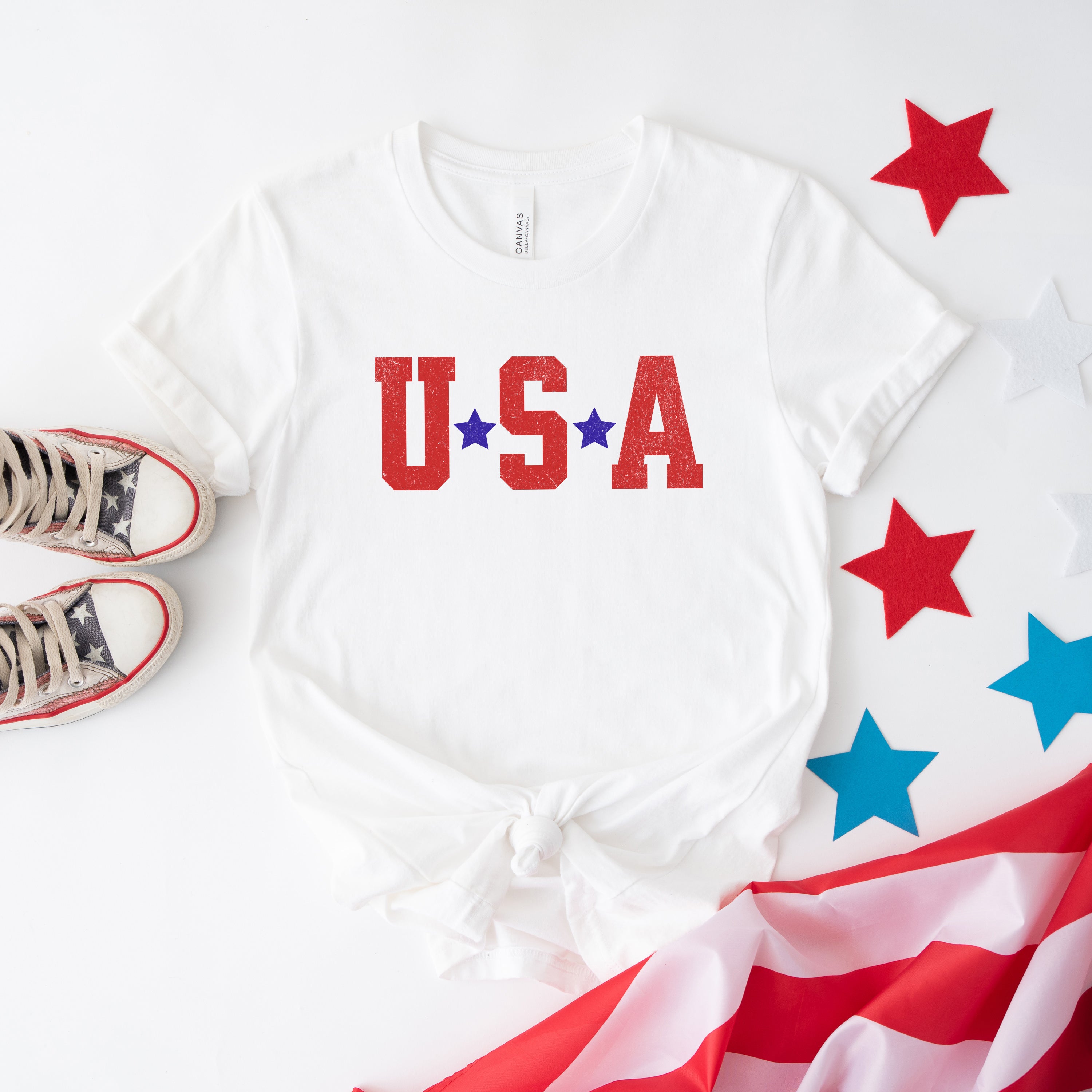 USA Stars | Short Sleeve Graphic Tee