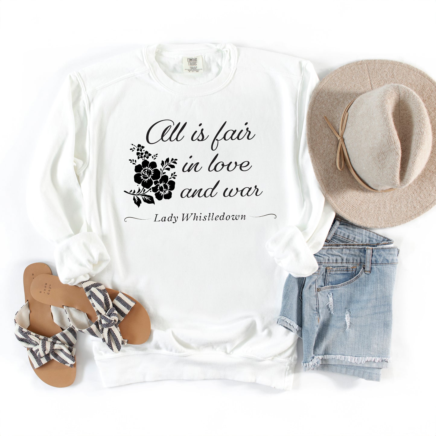 All Is Fair | Garment Dyed Sweatshirt