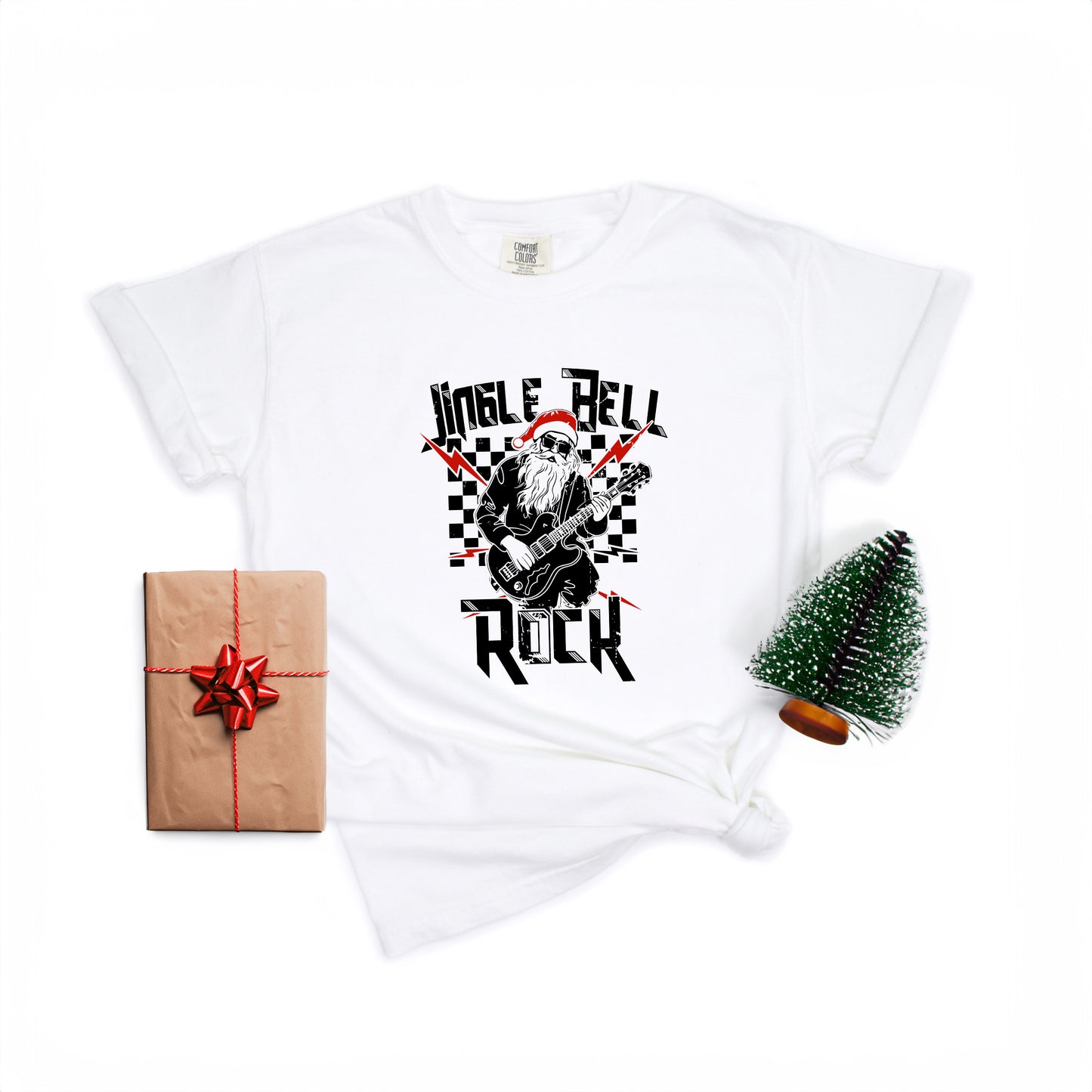 Jingle Bell Rock Santa | Garment Dyed Tee