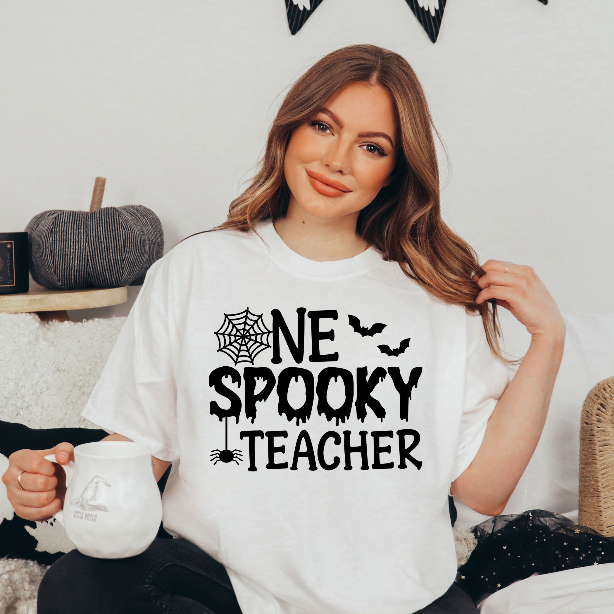 One Spooky Teacher | Garment Dyed Tee