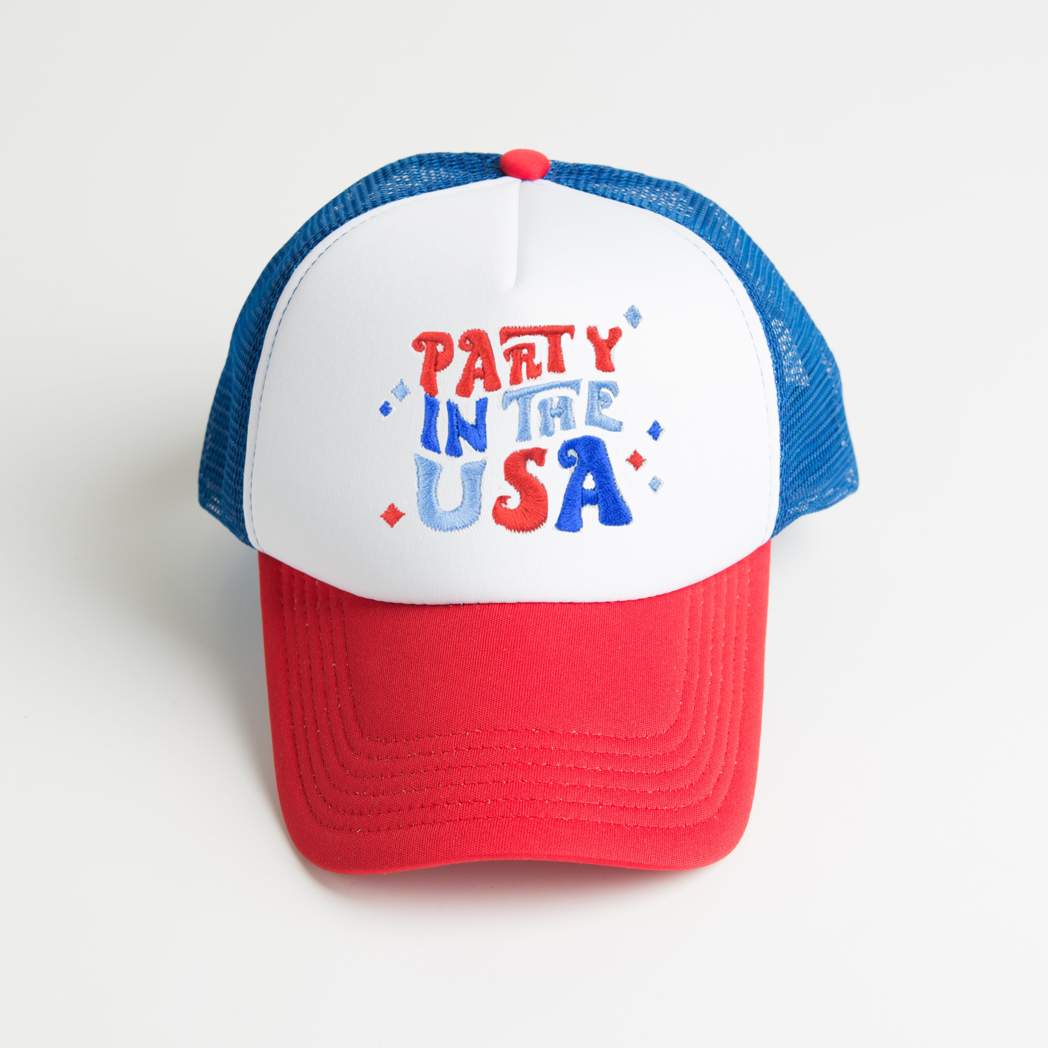 Party In The USA | Embroidered Foam Trucker Hat