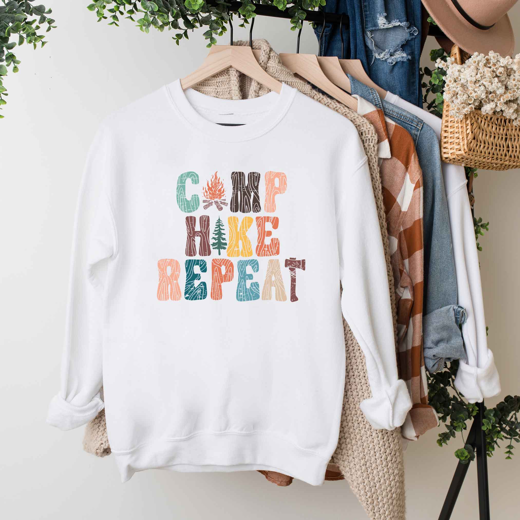 Camp Hike Repeat | Sweatshirt
