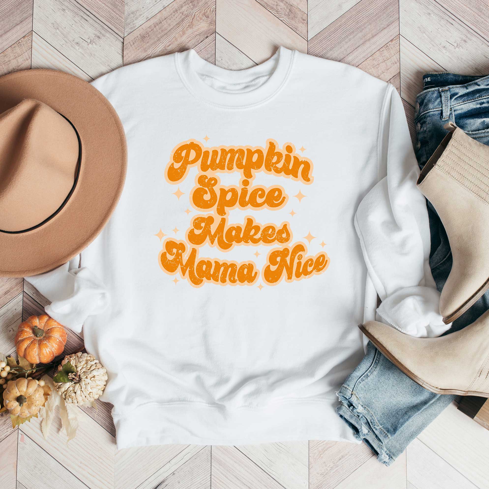 Pumpkin Spice Makes Mama Nice | Sweatshirt