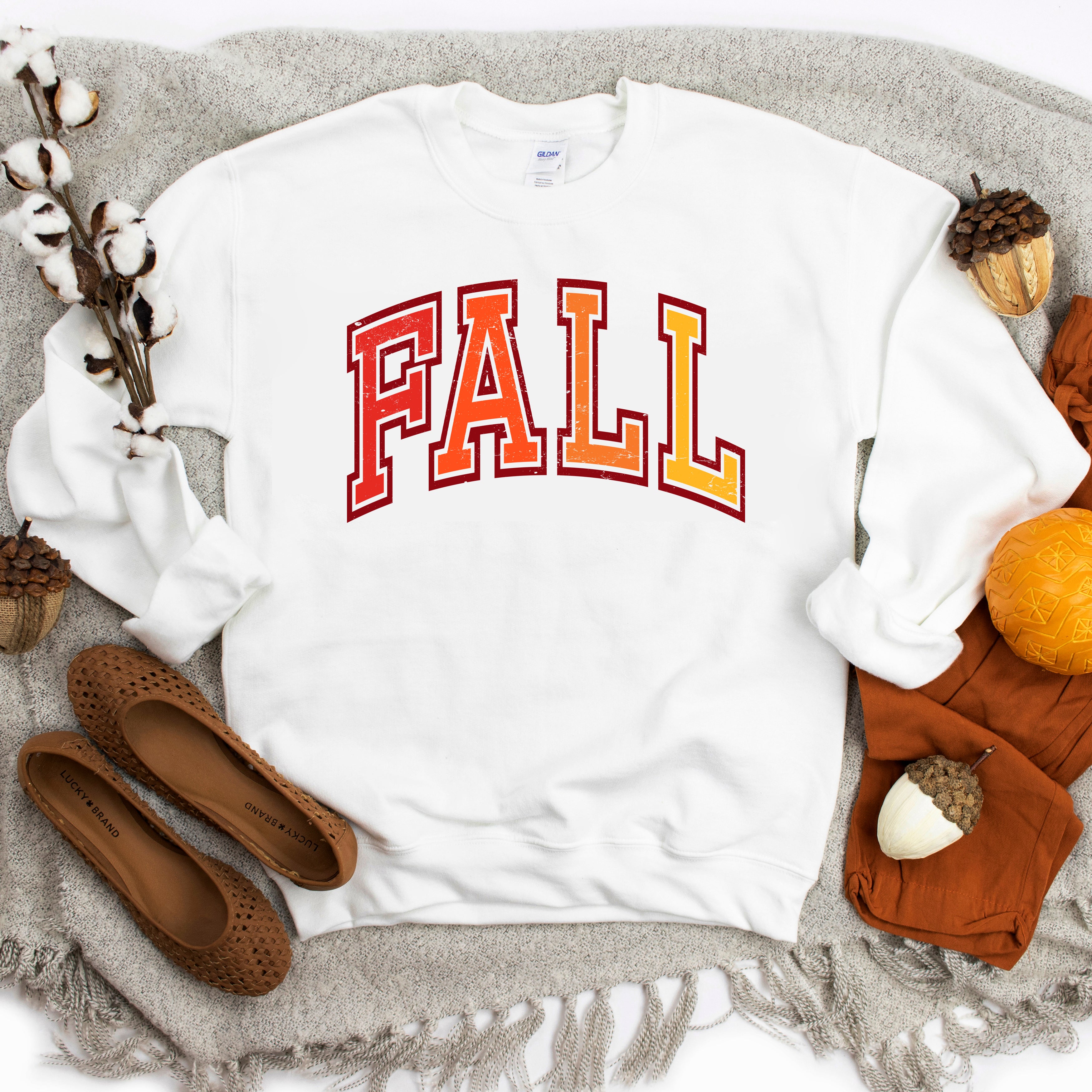 Varsity Fall Ombre | Sweatshirt