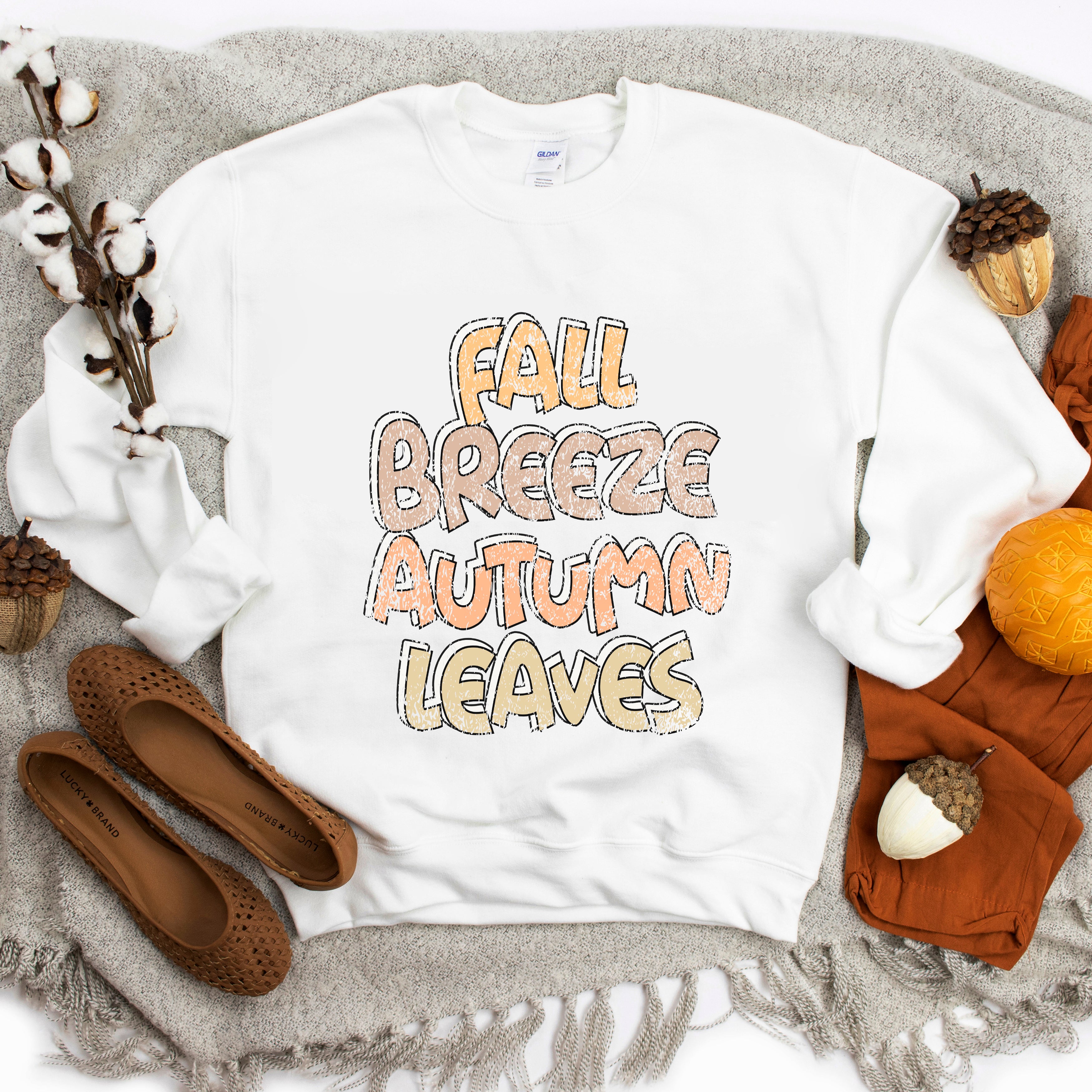 Fall Breeze Autumn Leaves | Sweatshirt