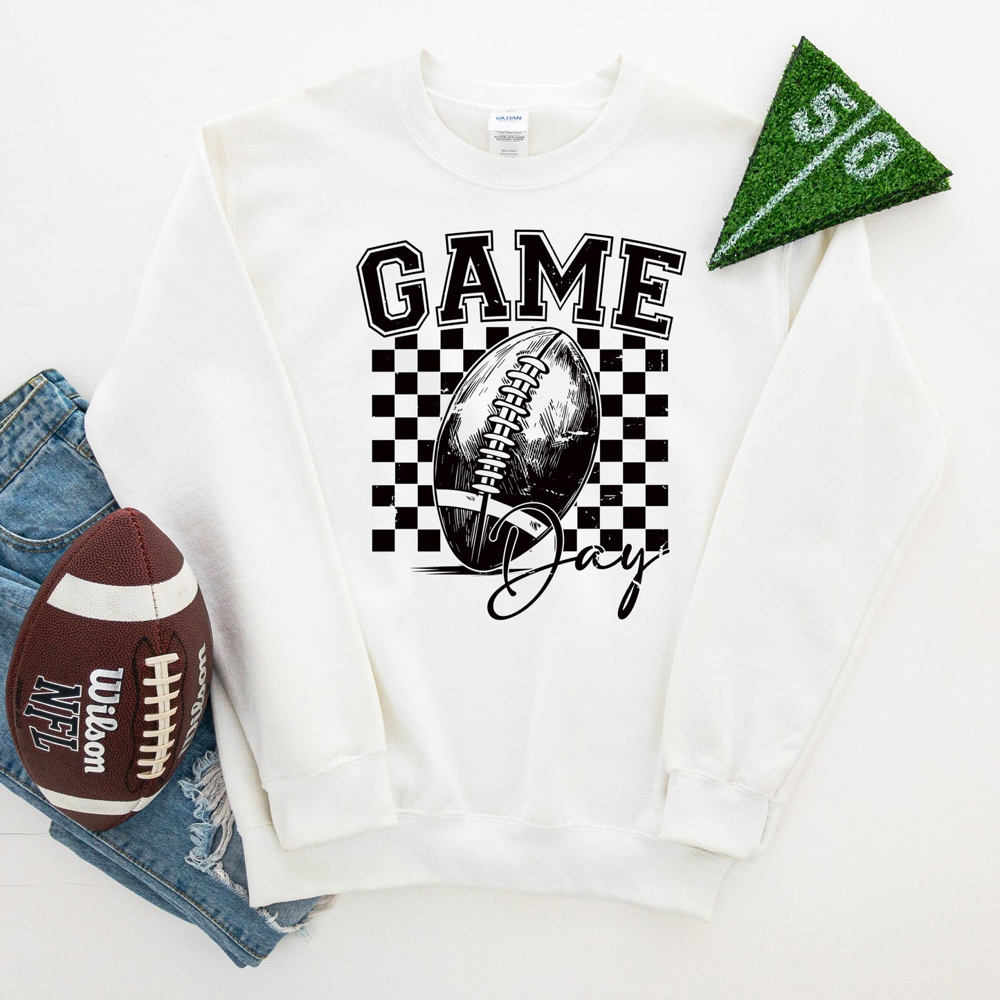 Retro Football Game Day | Sweatshirt