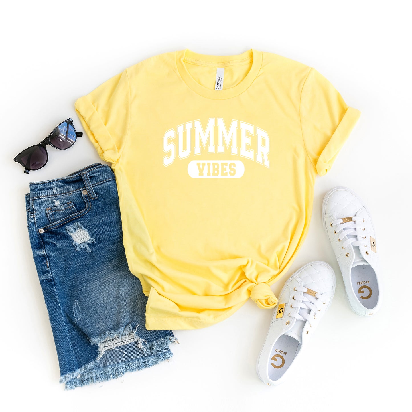 Varsity Summer Vibes | Short Sleeve Graphic Tee