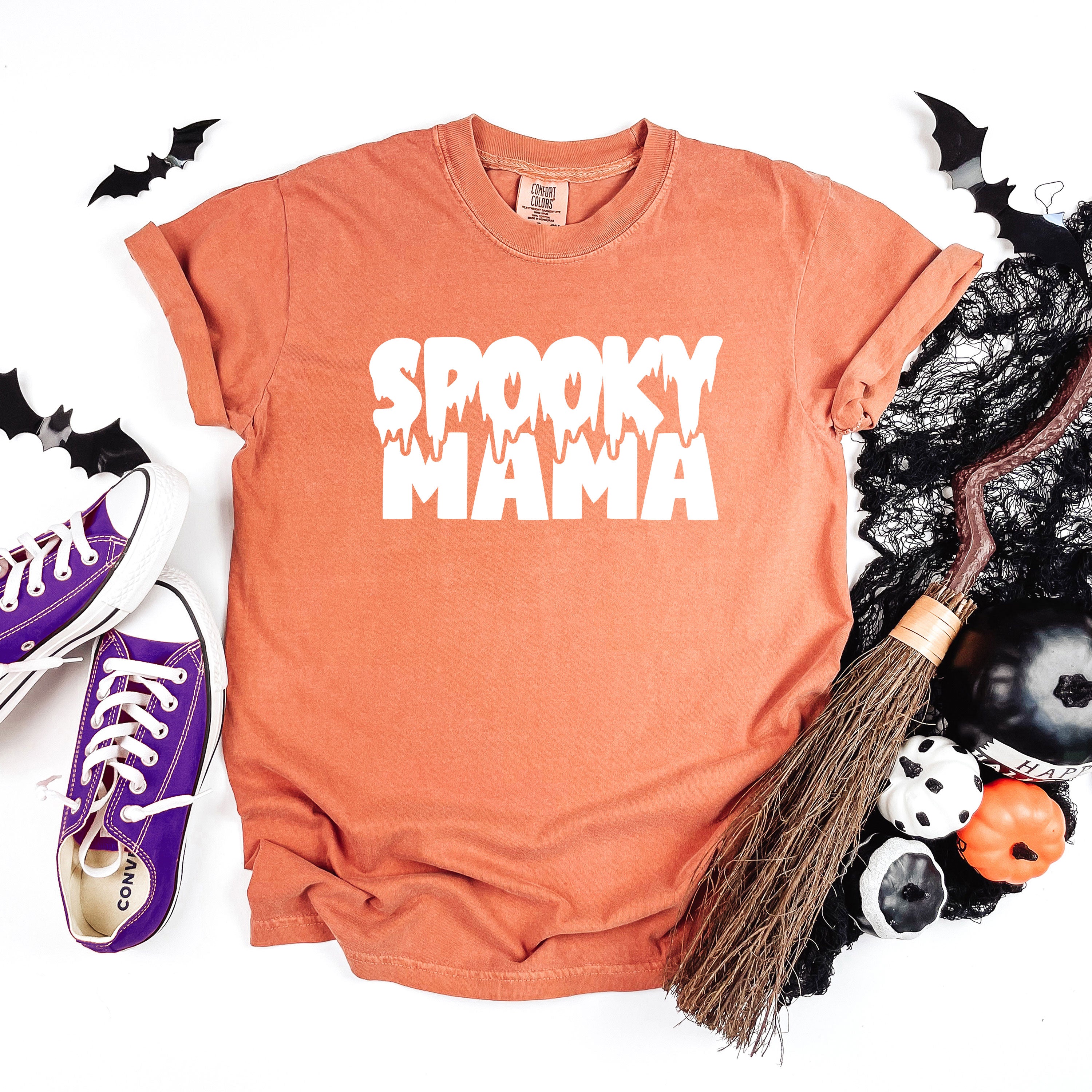 Spooky Mama | Garment Dyed Short Sleeve Tee