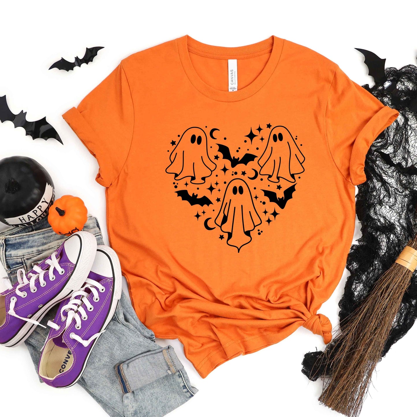 Ghosts Heart | Short Sleeve Crew Neck