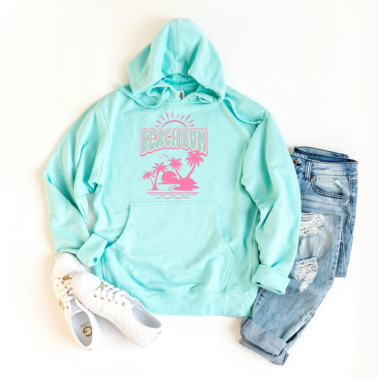 a turquoise sweatshirt with the word vacation on it