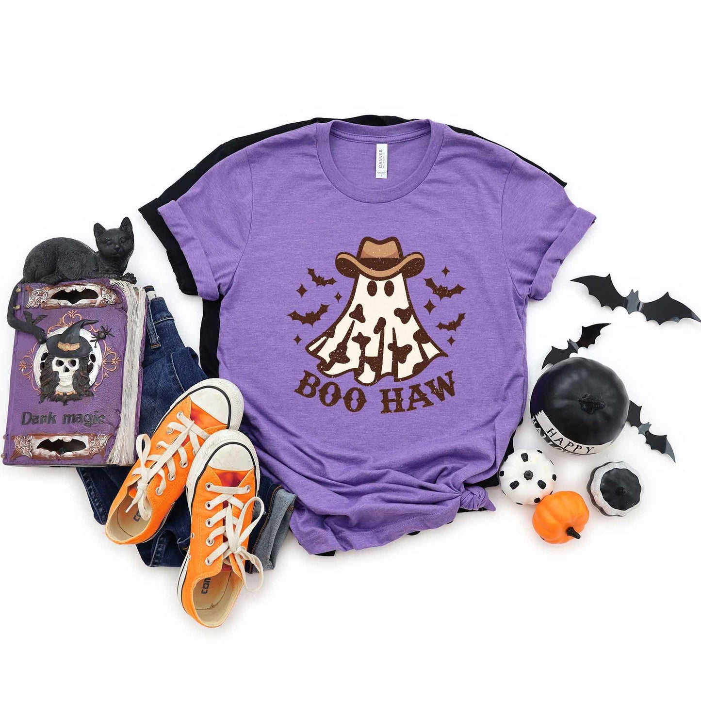 Boo Haw Ghost | Short Sleeve Crew Neck