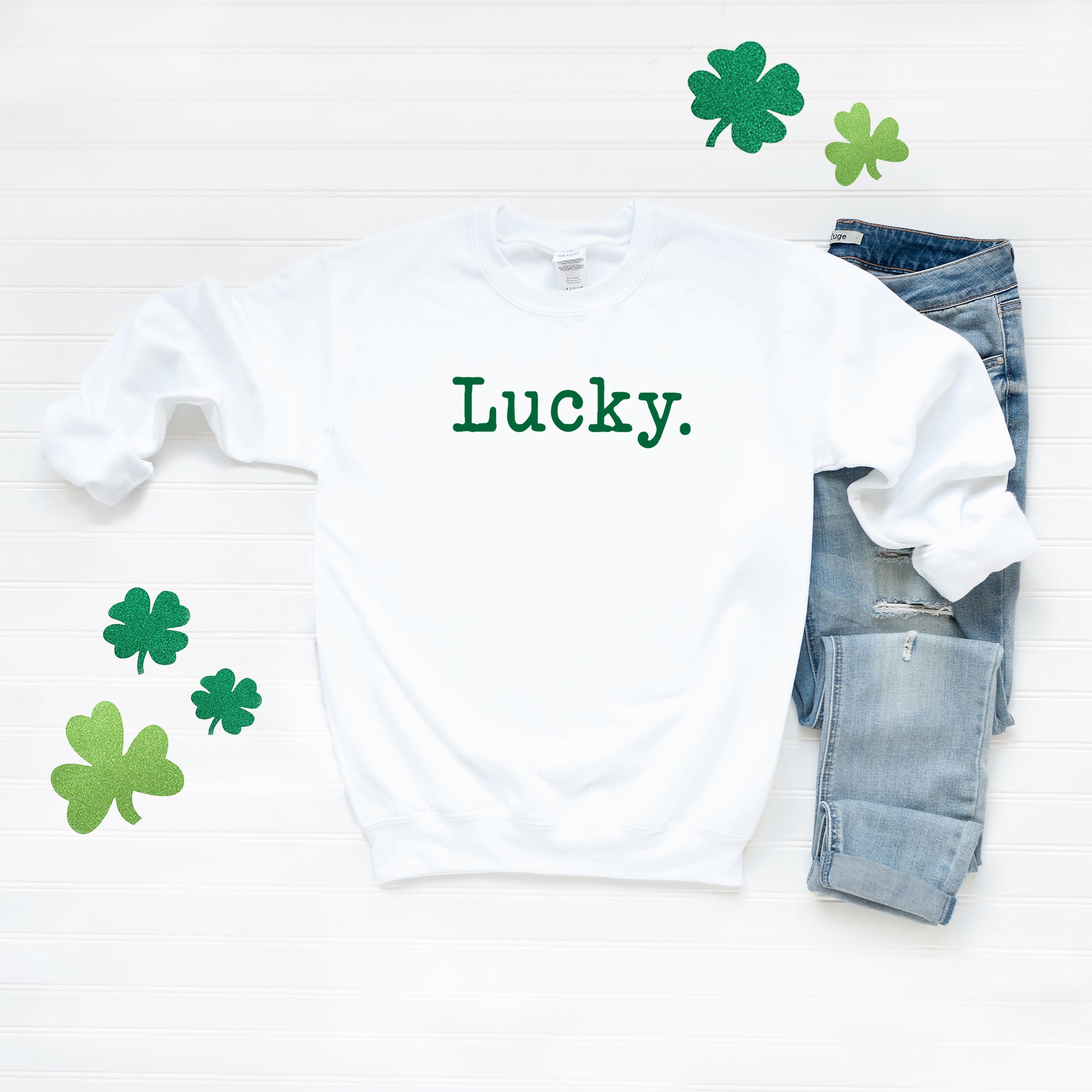 Lucky - Typewriter | Sweatshirt