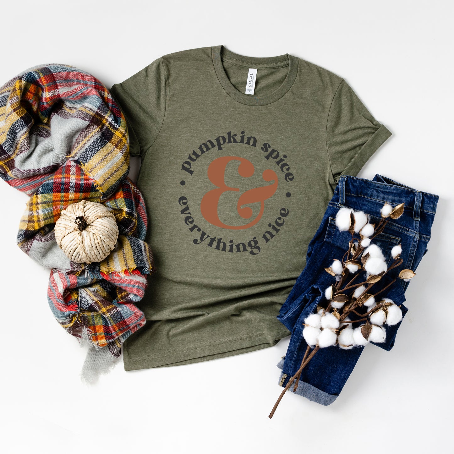 Pumpkin Spice Everything Nice | Short Sleeve Graphic Tee