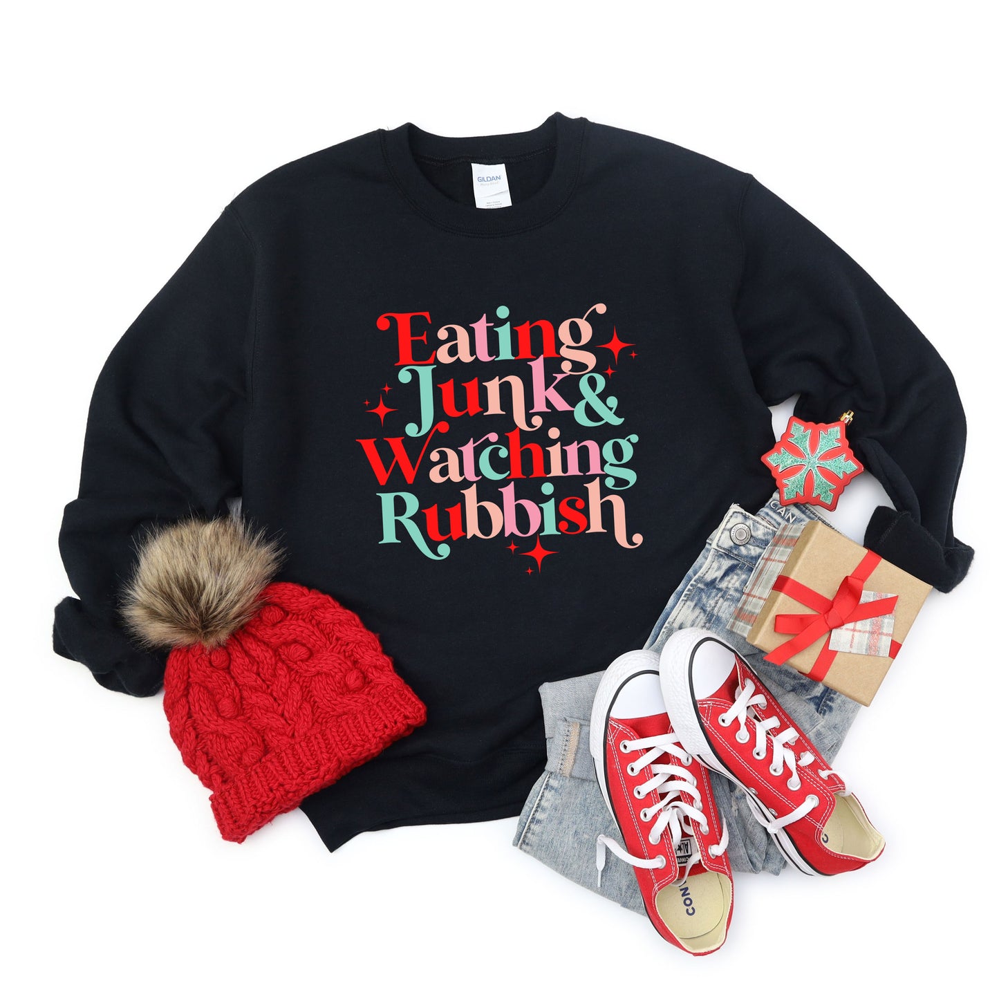 Eating Junk And Watching Rubbish | Sweatshirt