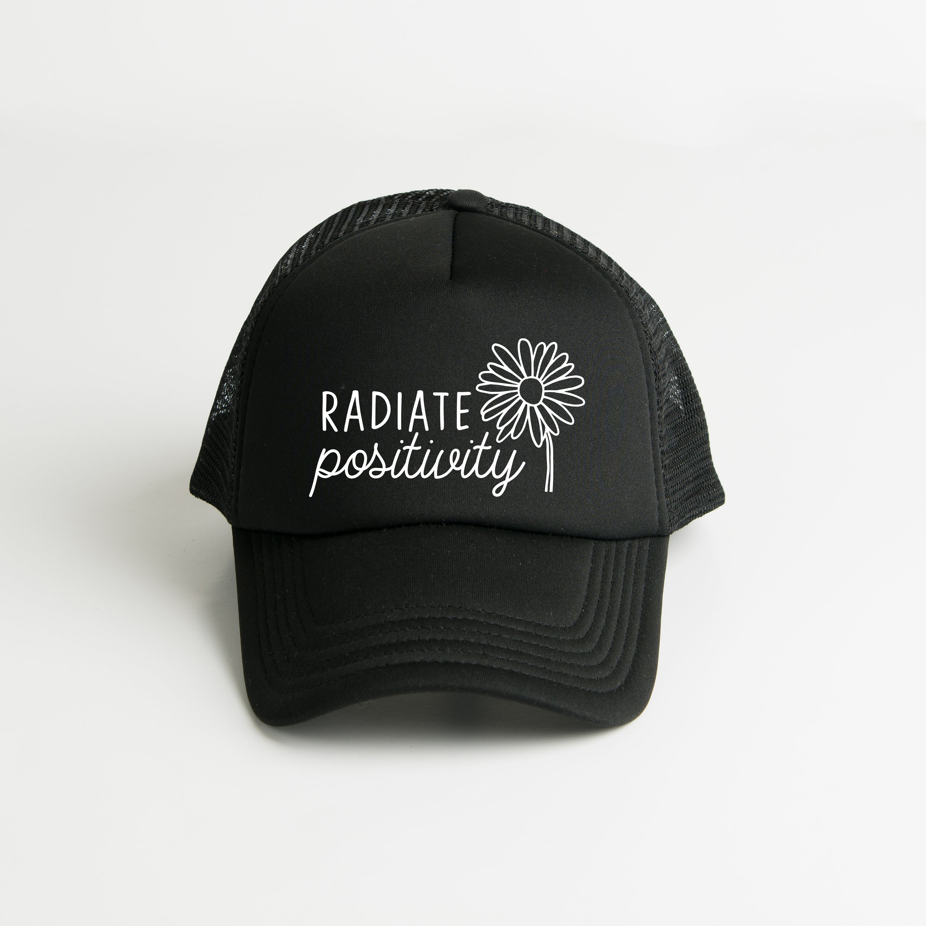 Radiate Positivity Flower | Foam Trucker Hat
