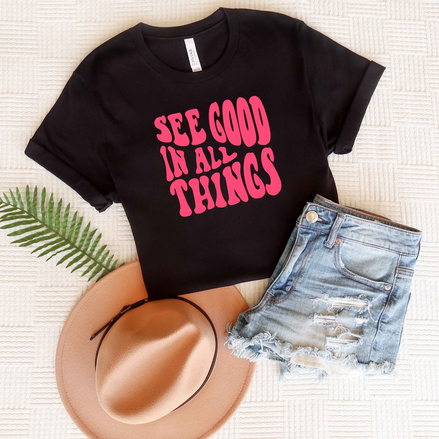 See Good In All Things Wavy | Short Sleeve Graphic Tee