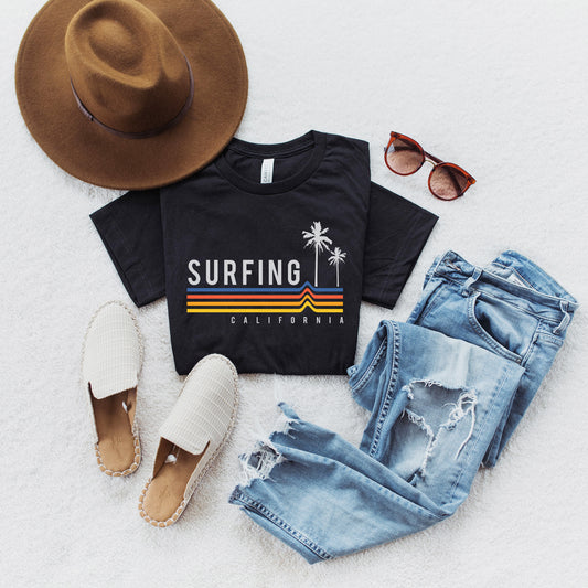 Surfing California | Short Sleeve Graphic Tee