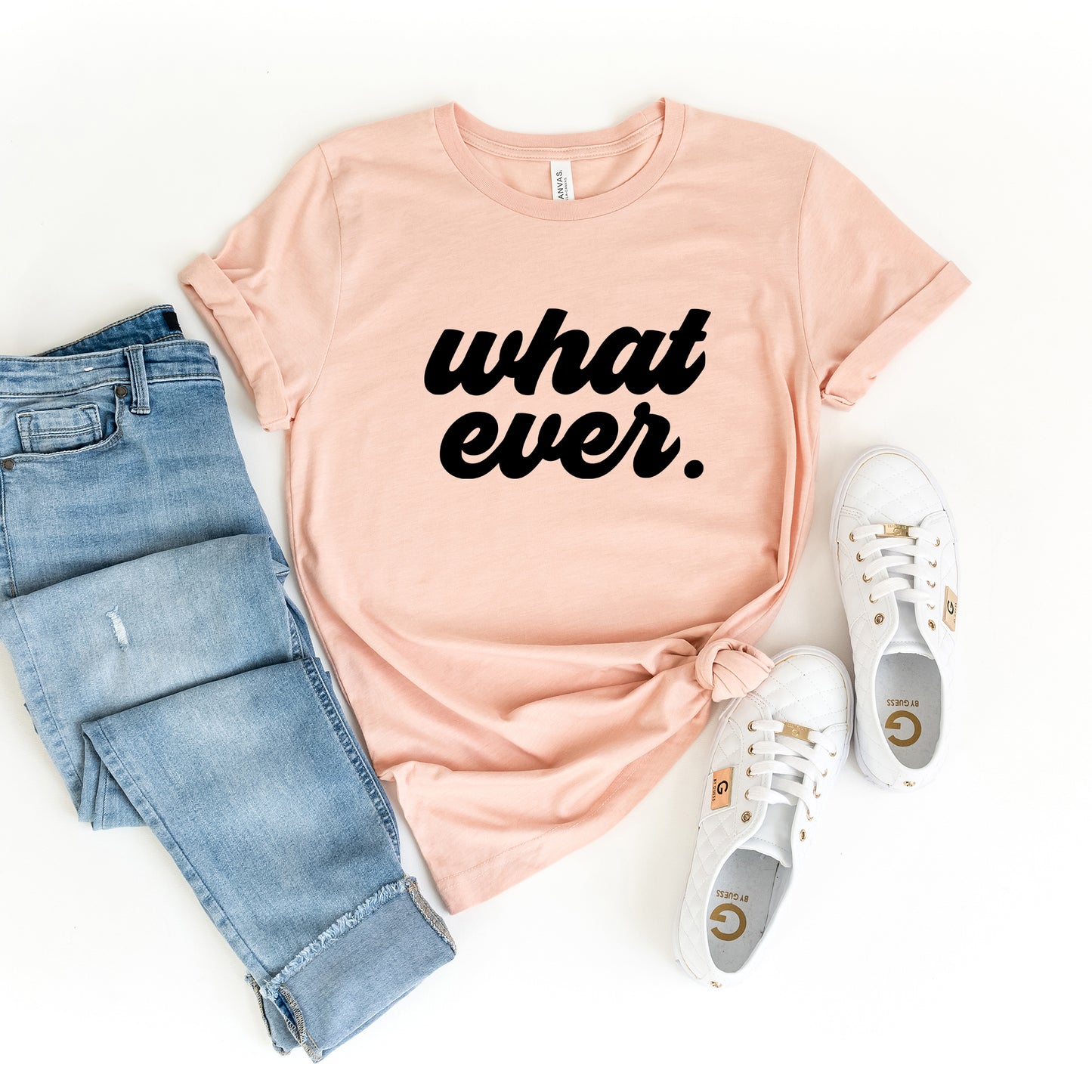 What Ever Cursive | Short Sleeve Graphic Tee