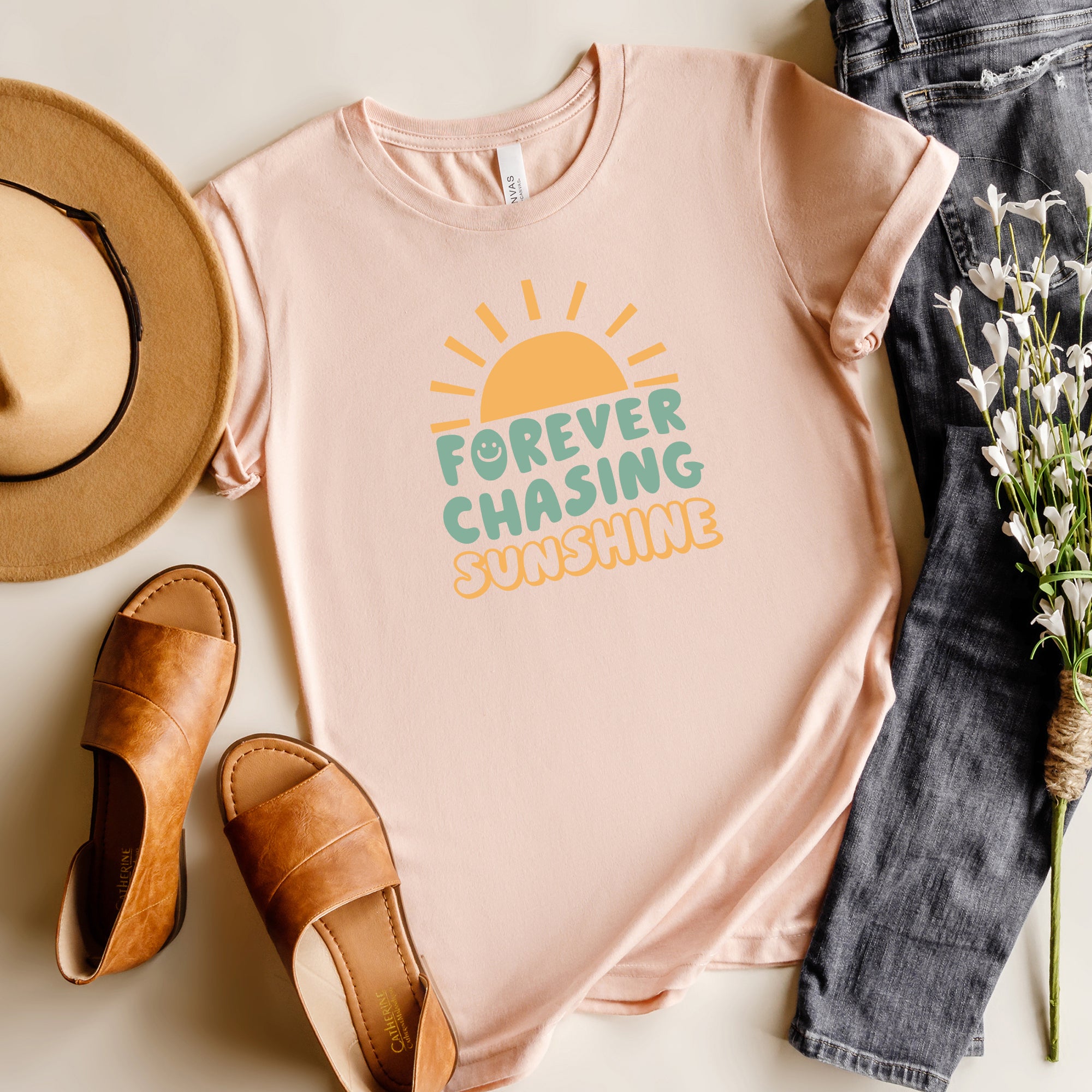 Forever Chasing Sunshine | Short Sleeve Graphic Tee