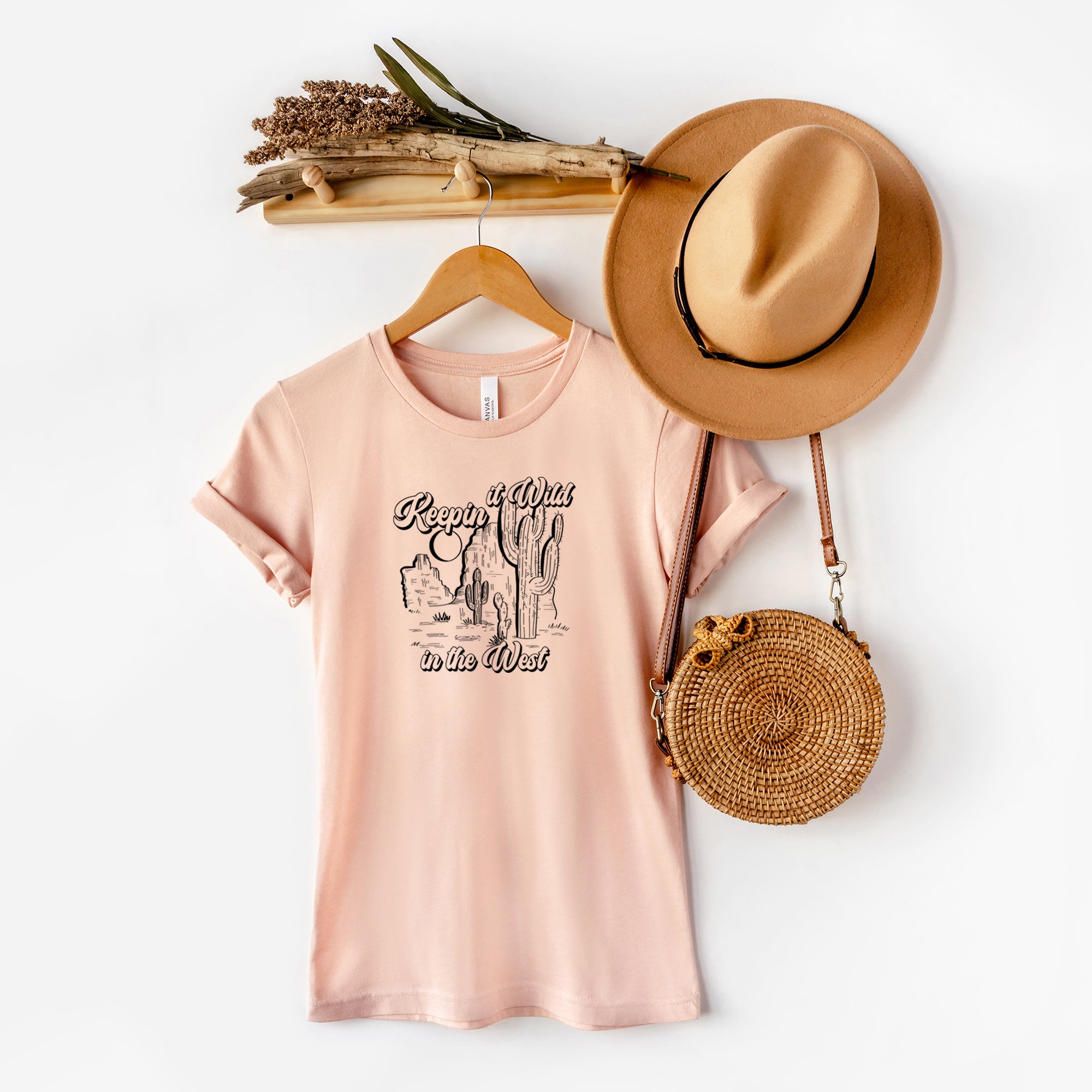 Keeping It Wild In The West | Short Sleeve Graphic Tee