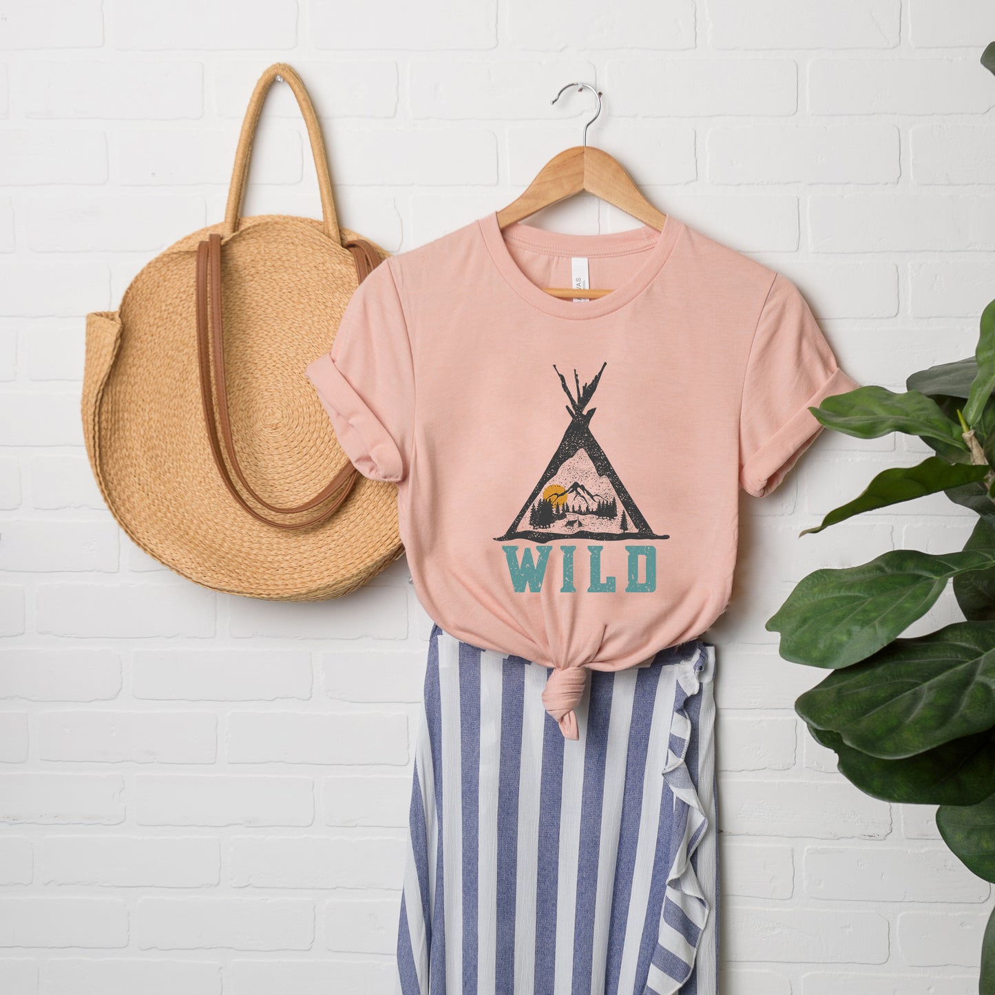 Wild Teepee | Short Sleeve Graphic Tee
