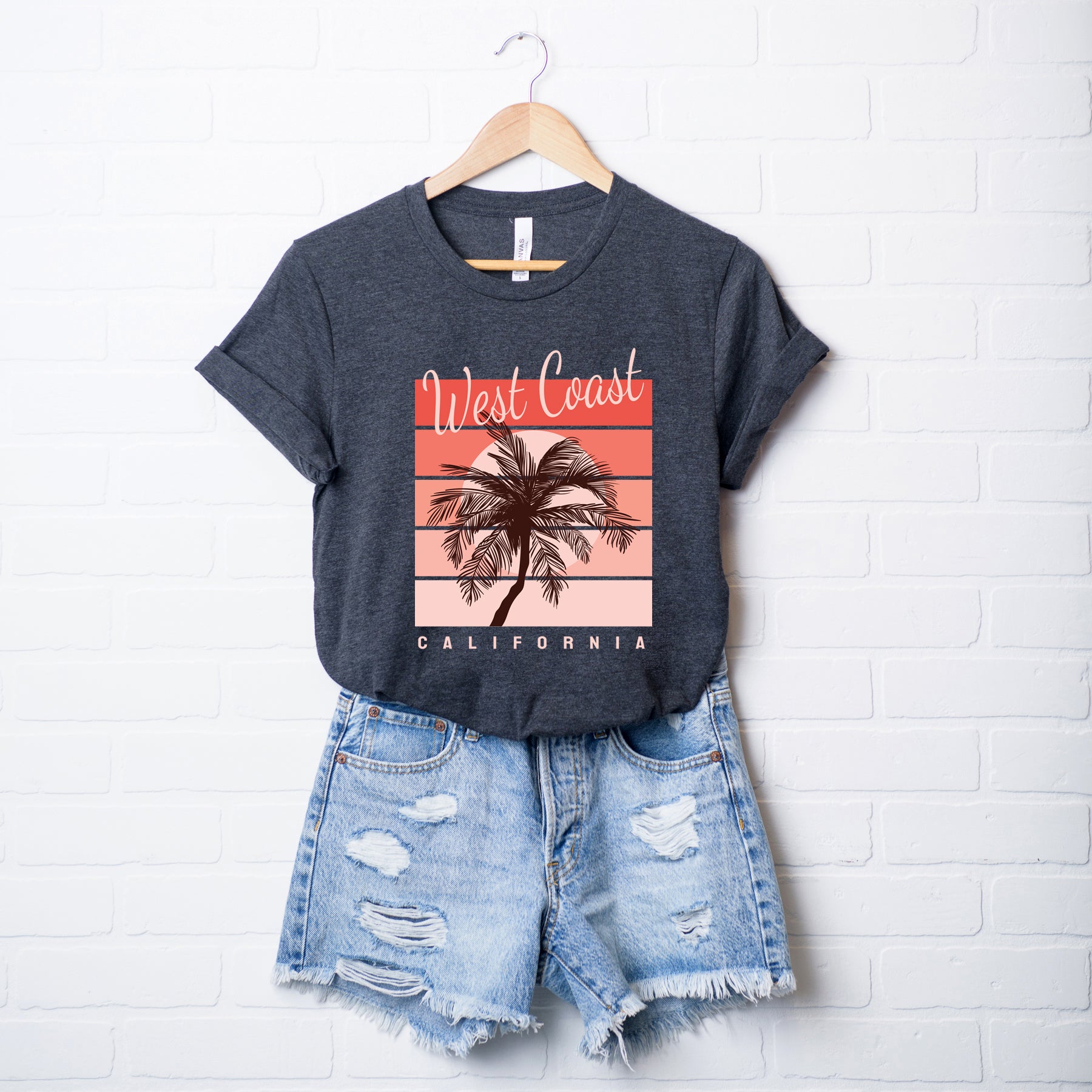 West Coast California | Short Sleeve Graphic Tee