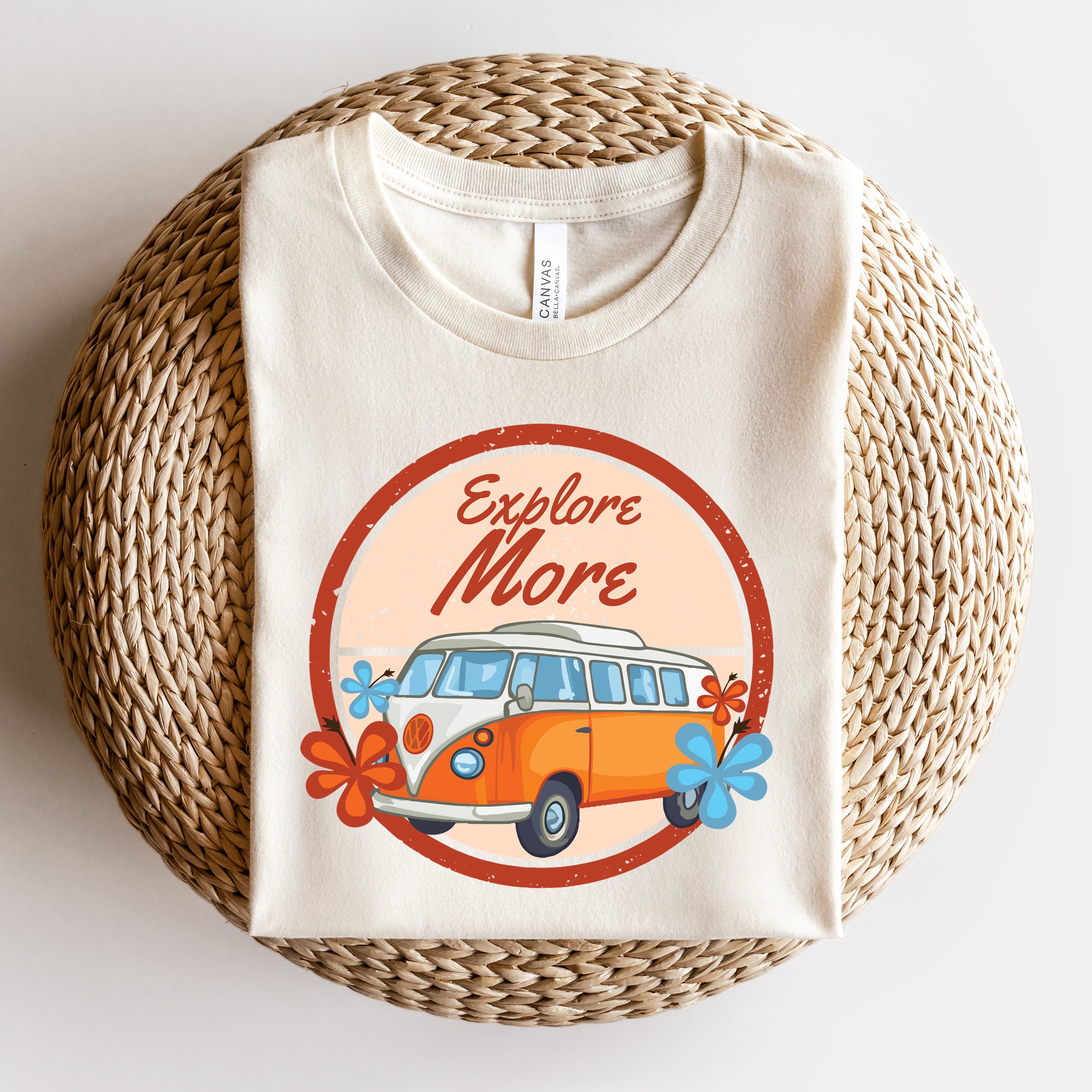 Explore More Flowers | Short Sleeve Graphic Tee