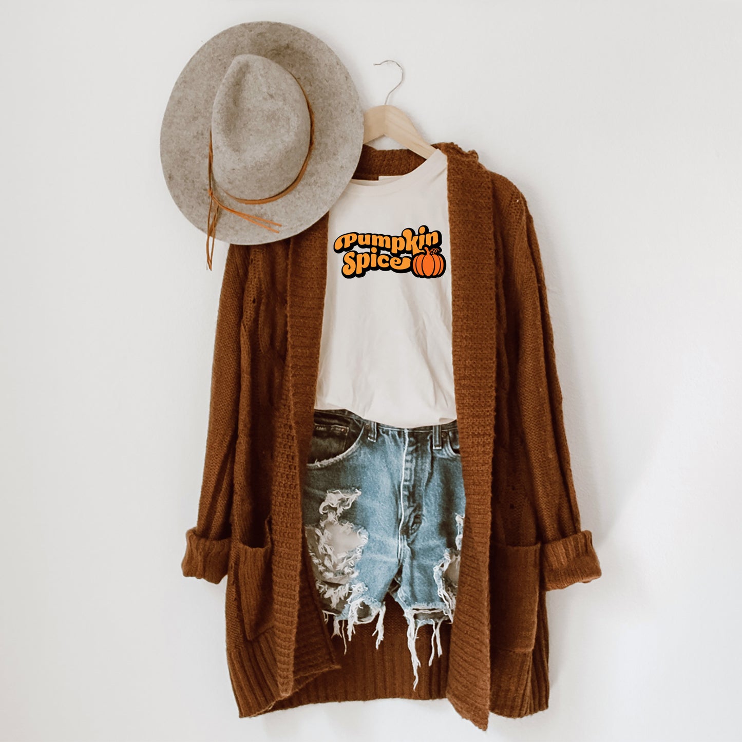 Retro Pumpkin Spice | Short Sleeve Graphic Tee