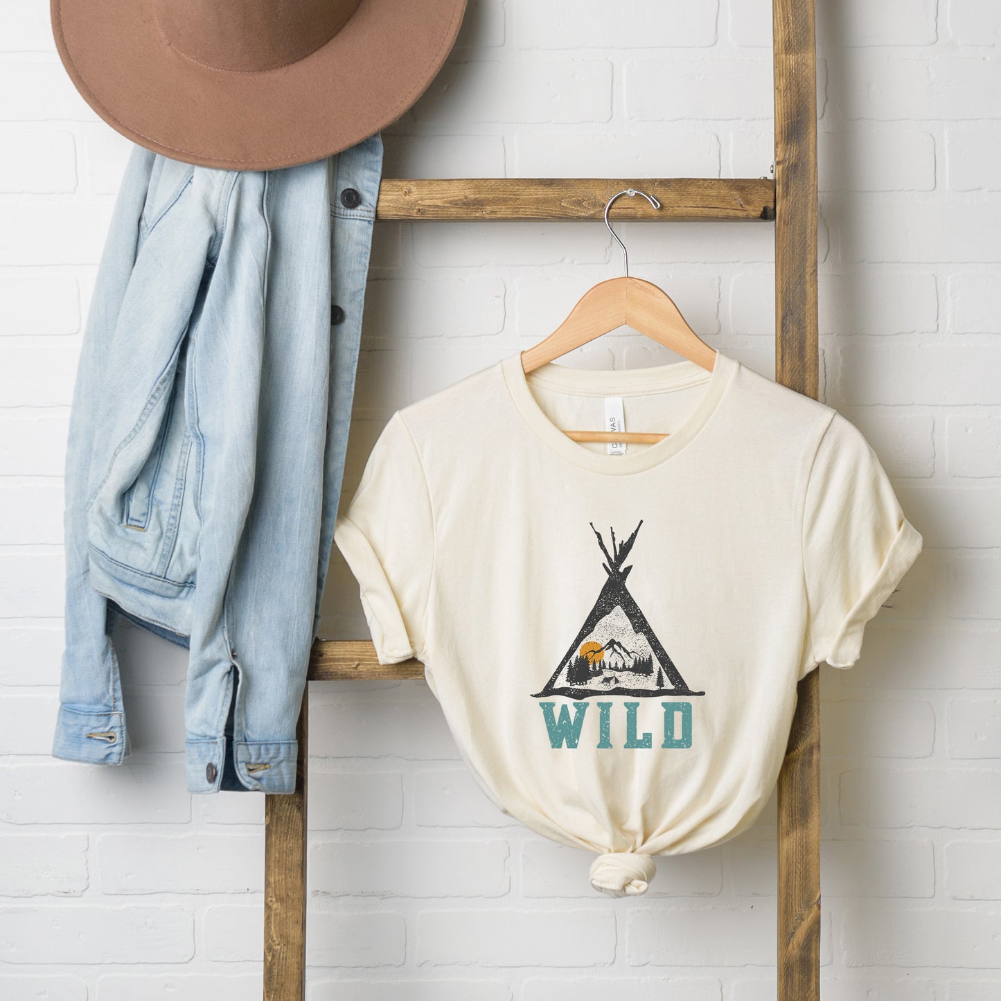 Wild Teepee | Short Sleeve Graphic Tee