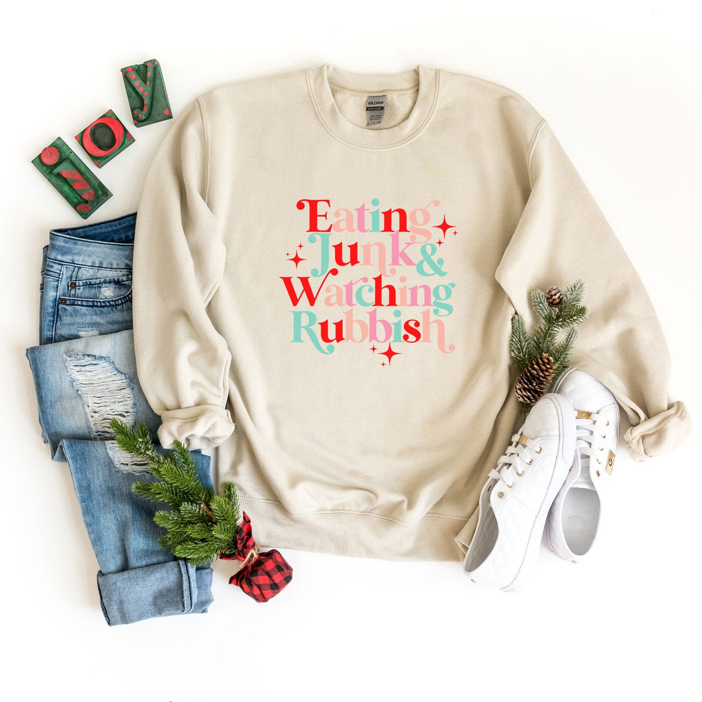 Eating Junk And Watching Rubbish | Sweatshirt