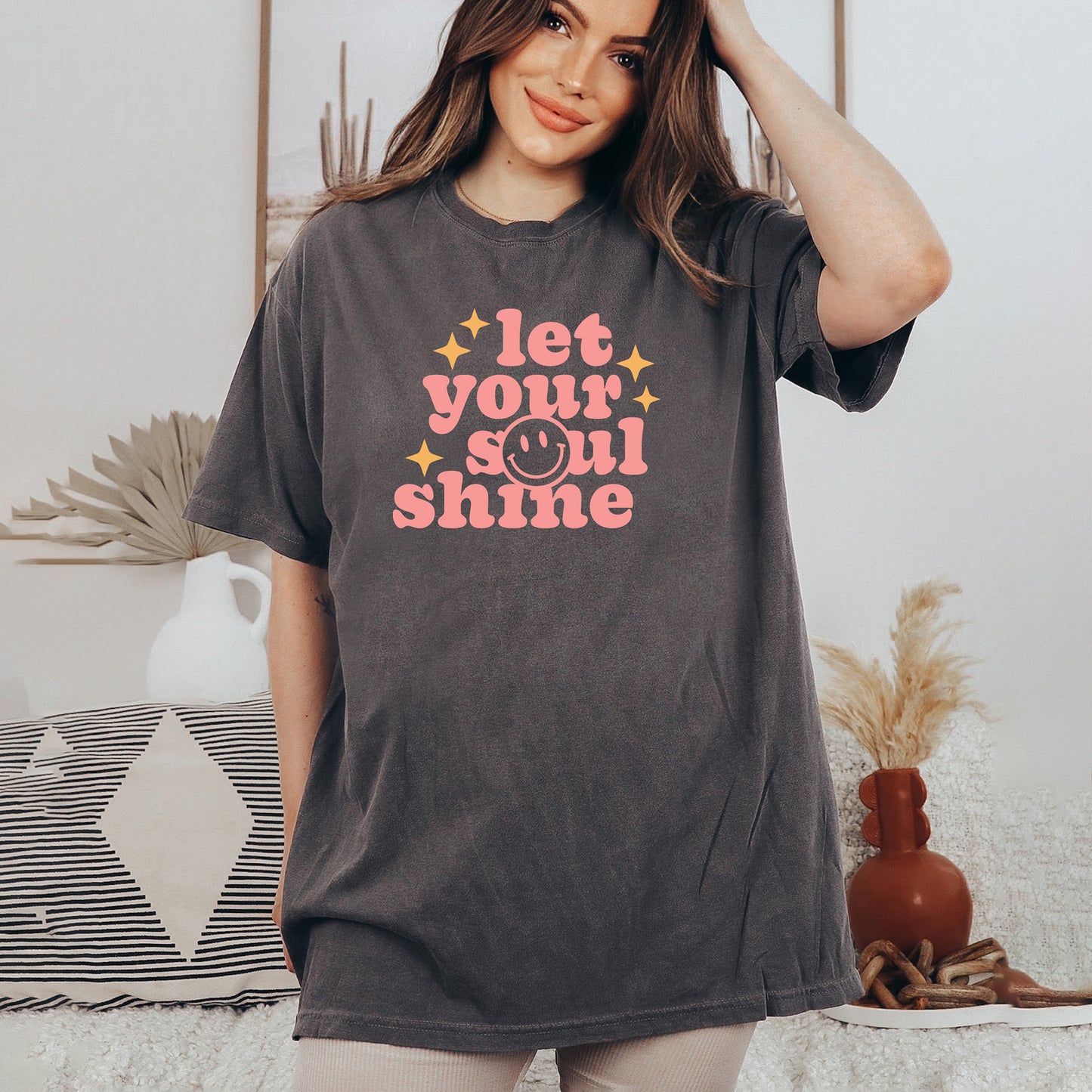 Let Your Soul Shine | Garment Dyed Short Sleeve Tee