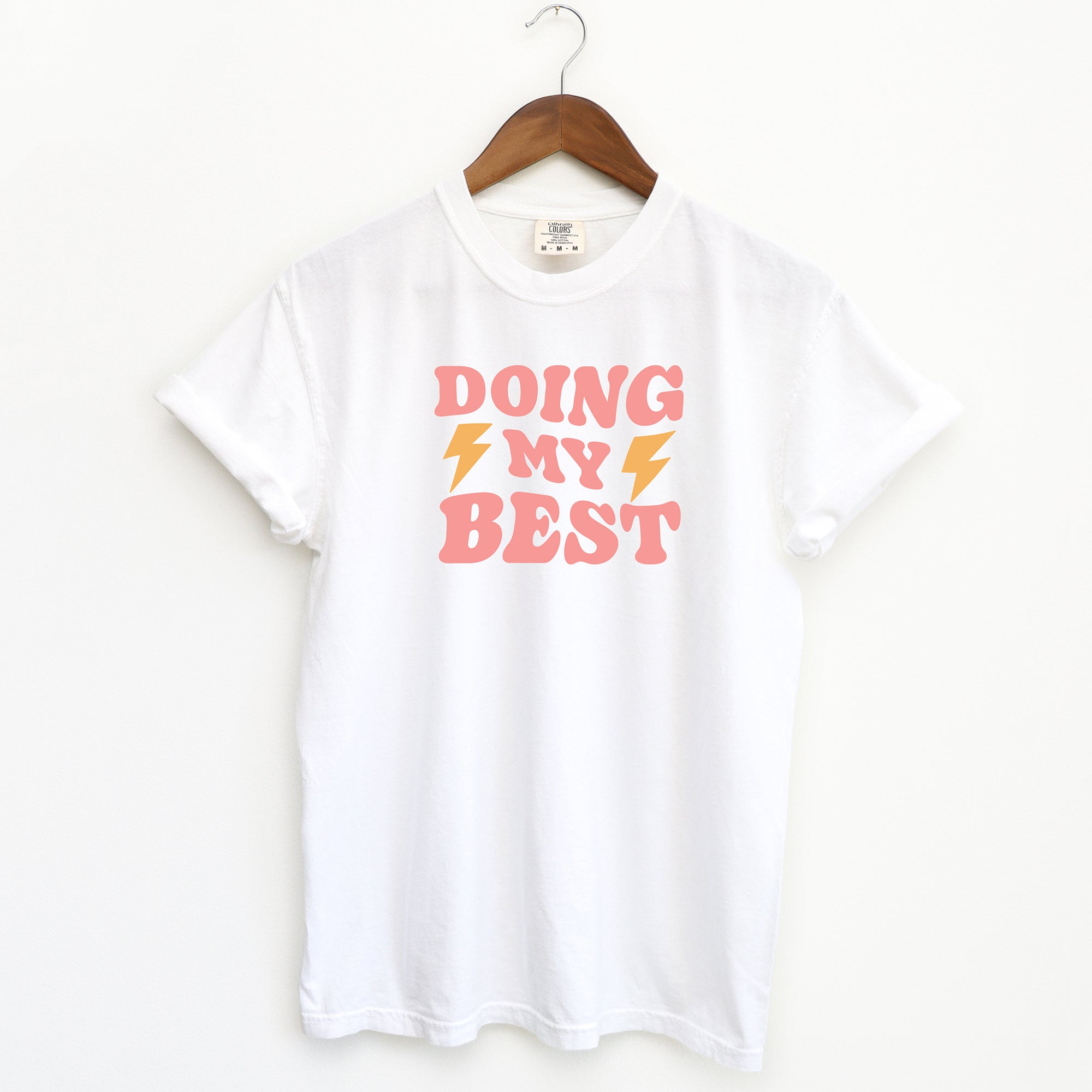 Doing My Best Lightning | Garment Dyed Short Sleeve Tee