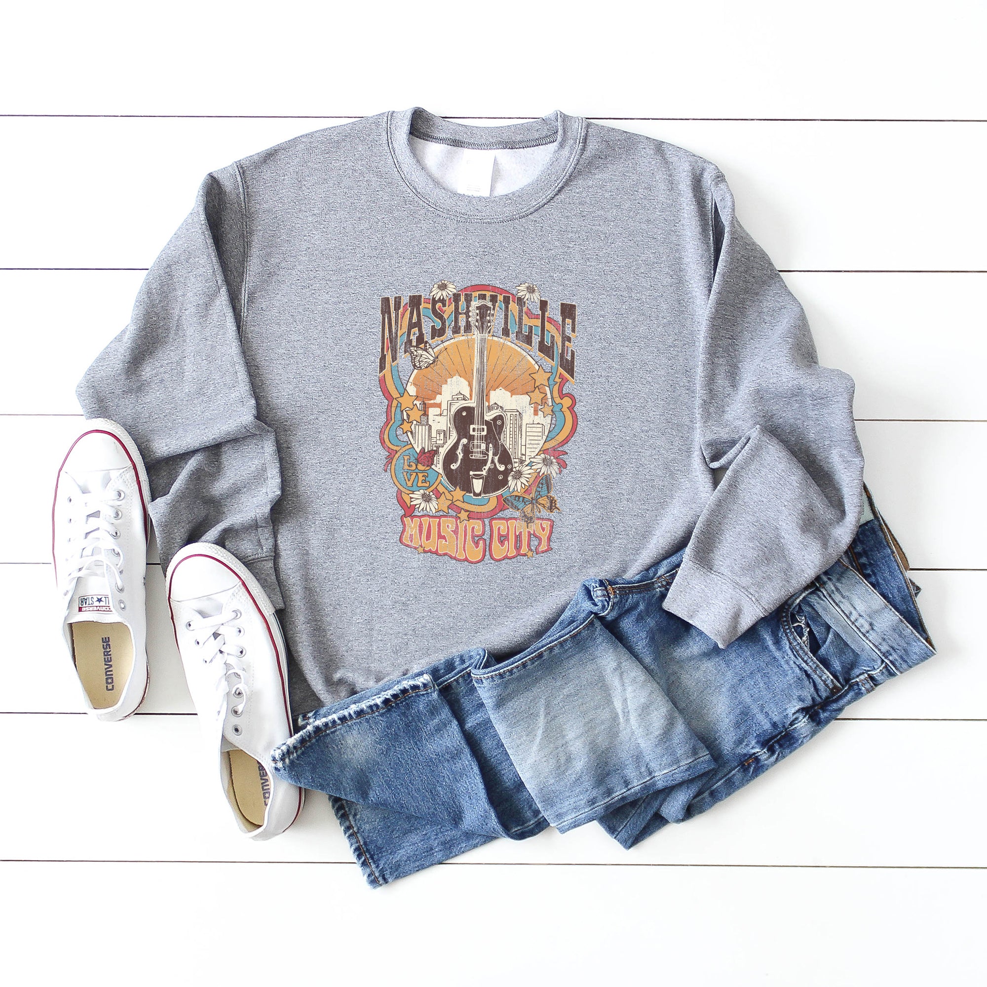 Music City Flowers | Sweatshirt