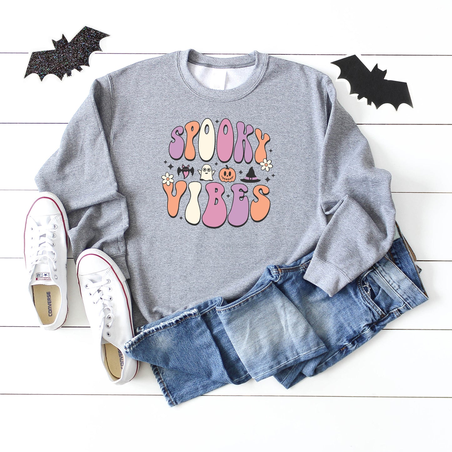 Spooky Vibe Bubble | Sweatshirt