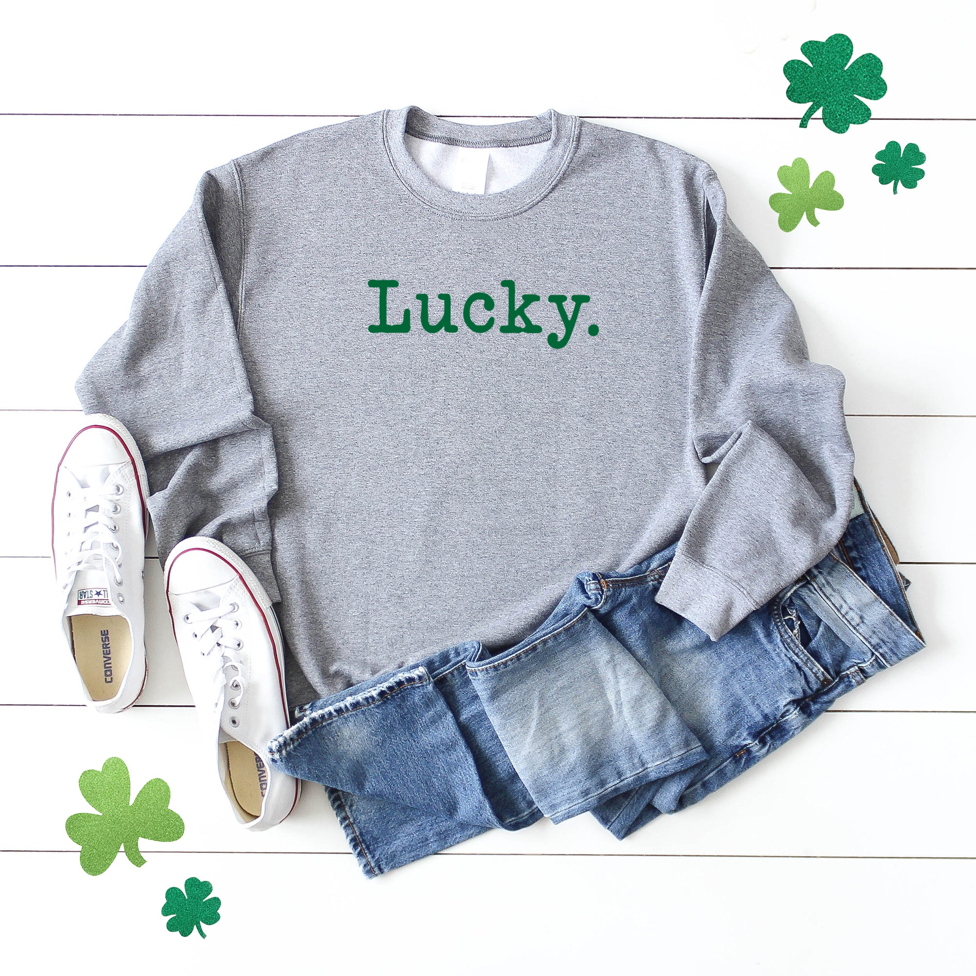 Lucky - Typewriter | Sweatshirt