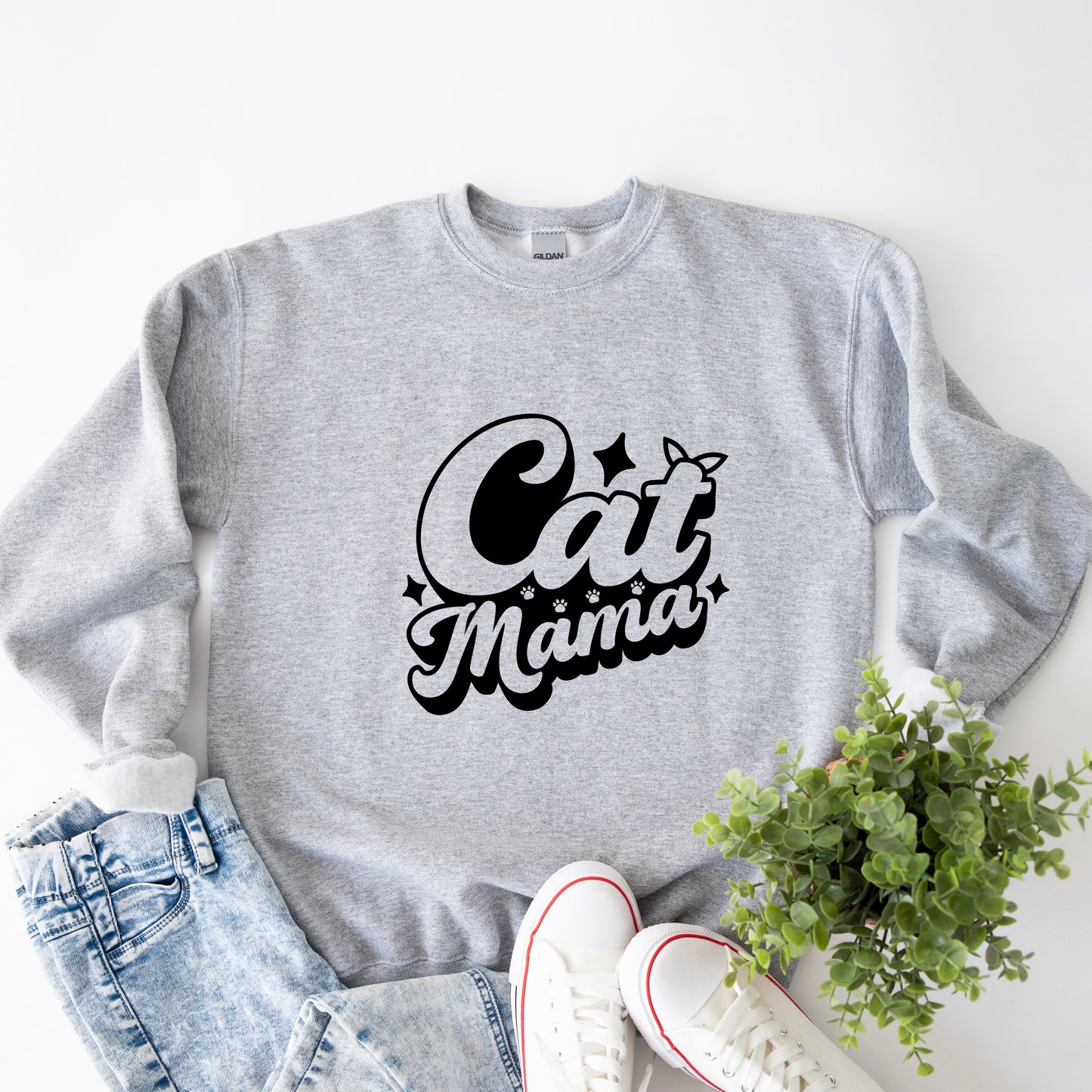 Cat Mama Bold | Sweatshirt