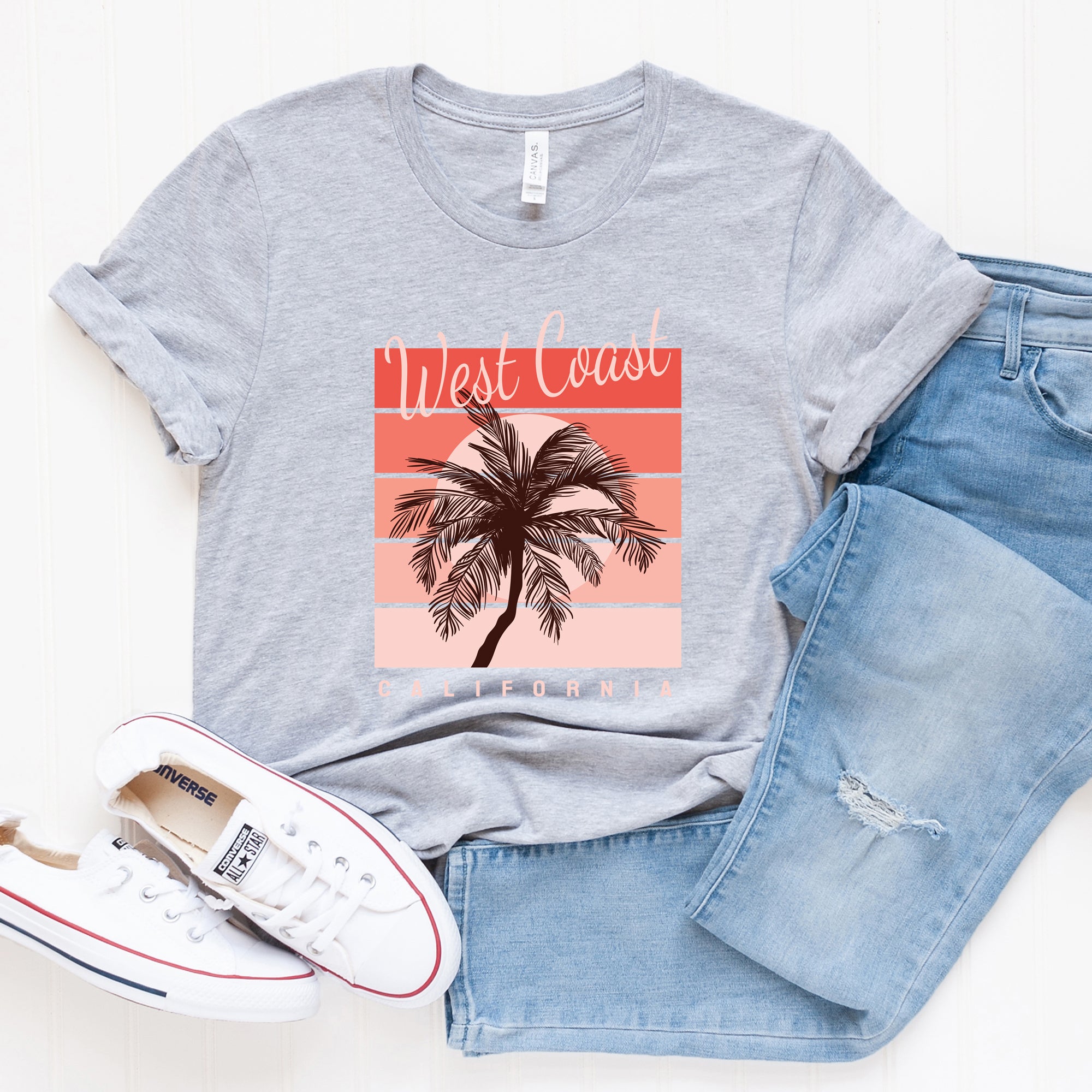 West Coast California | Short Sleeve Graphic Tee