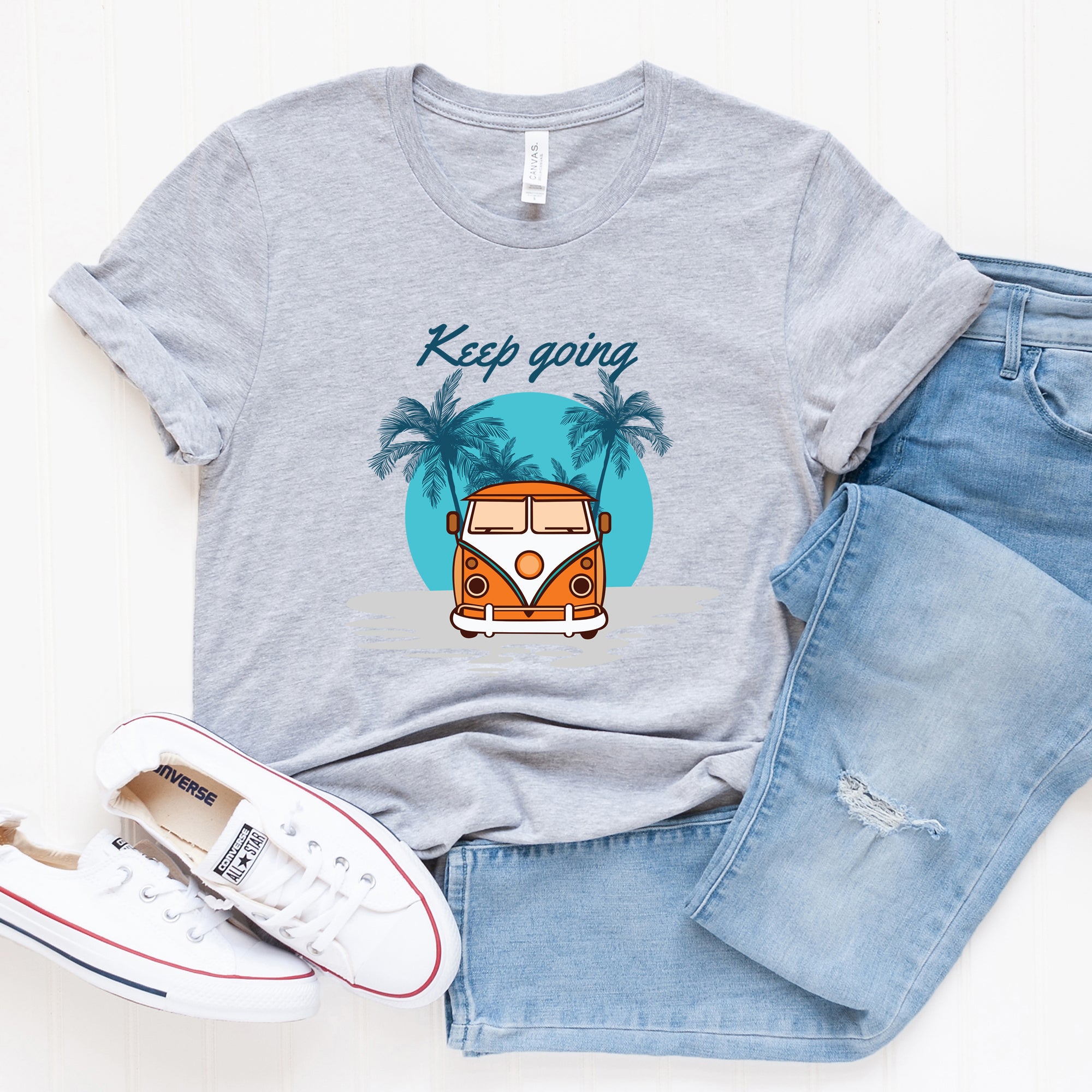 Keep Going Van | Short Sleeve Graphic Tee