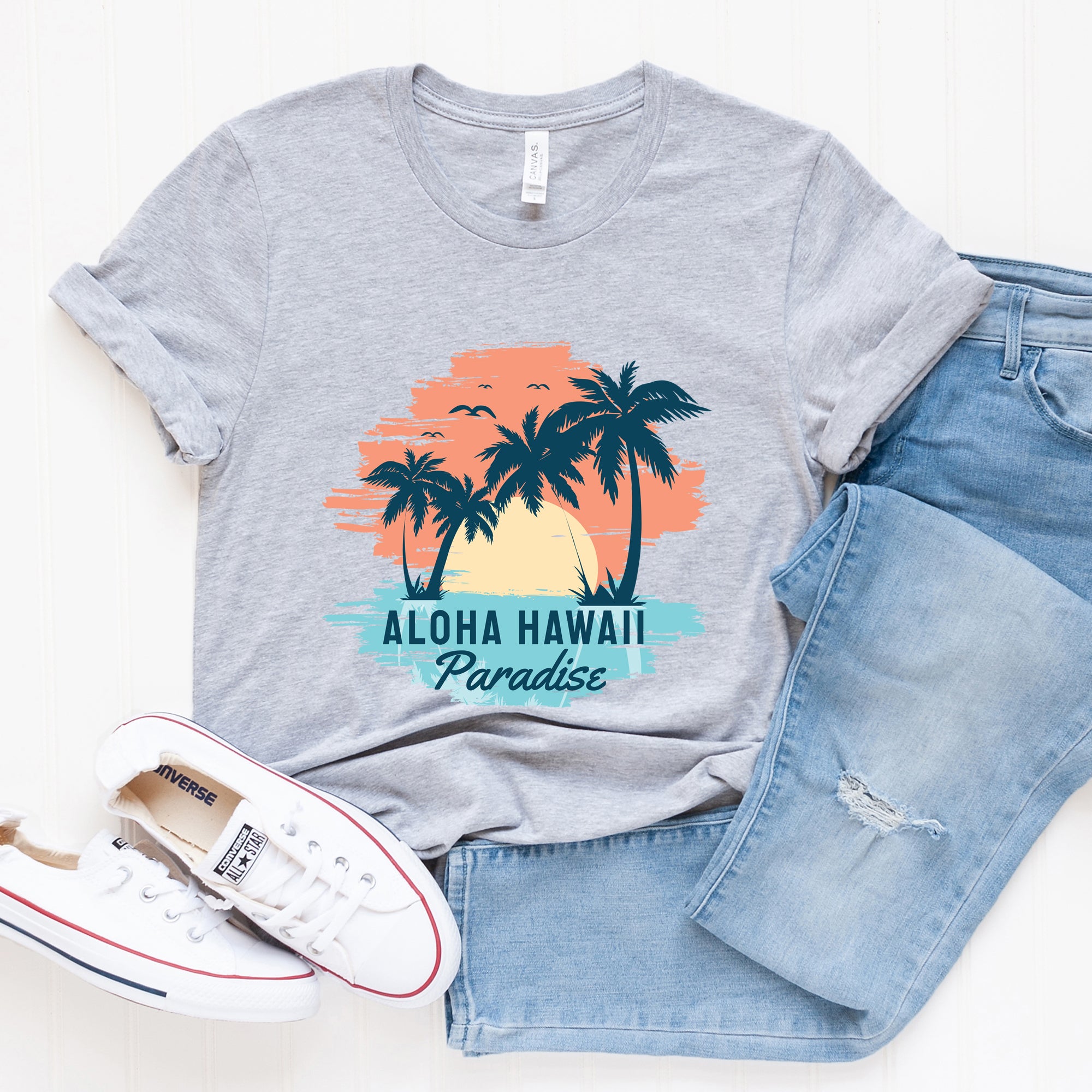 Aloha Hawaii | Short Sleeve Graphic Tee
