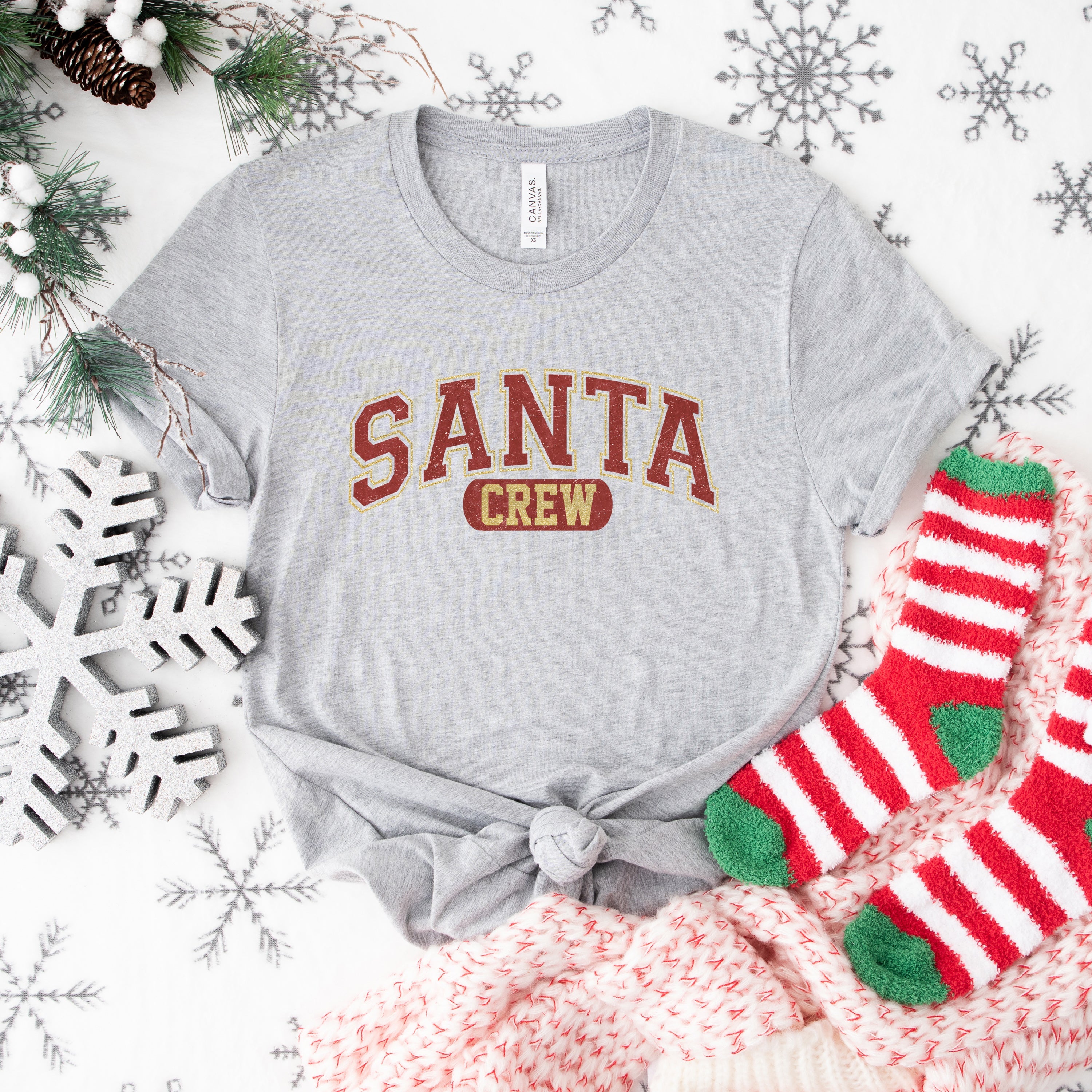 Santa Crew | Short Sleeve Crewneck