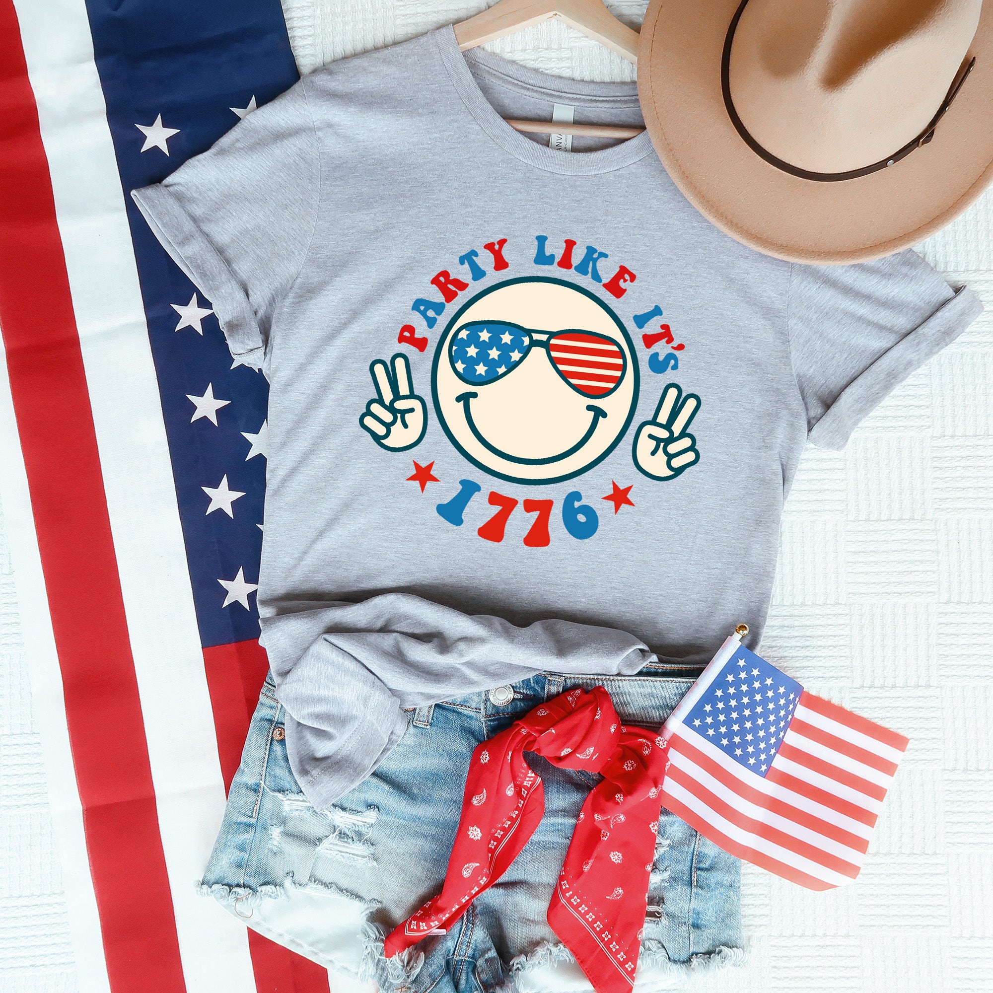 Party Like It's 1776 | Short Sleeve Graphic Tee