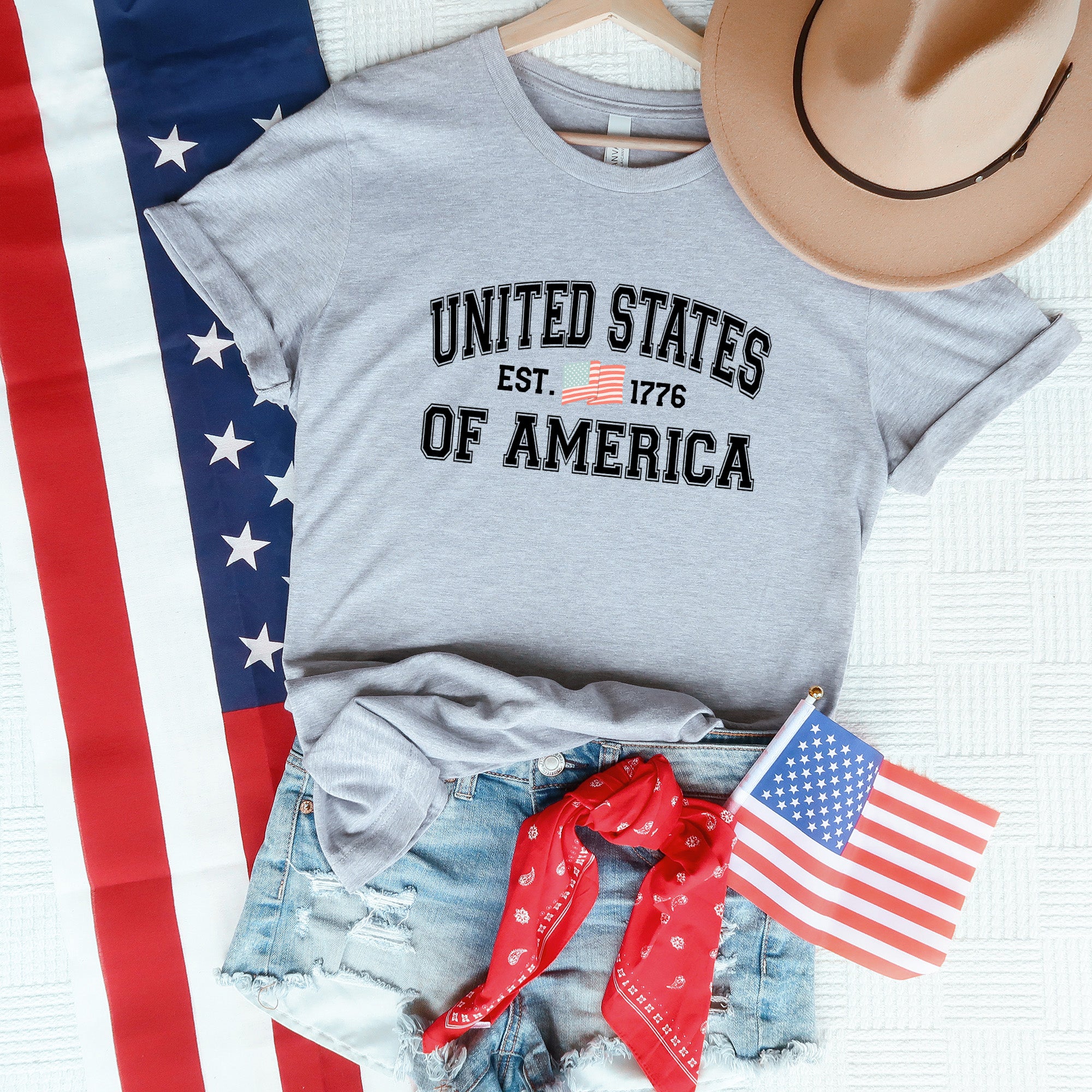 USA est. 1776 | Short Sleeve Graphic Tee