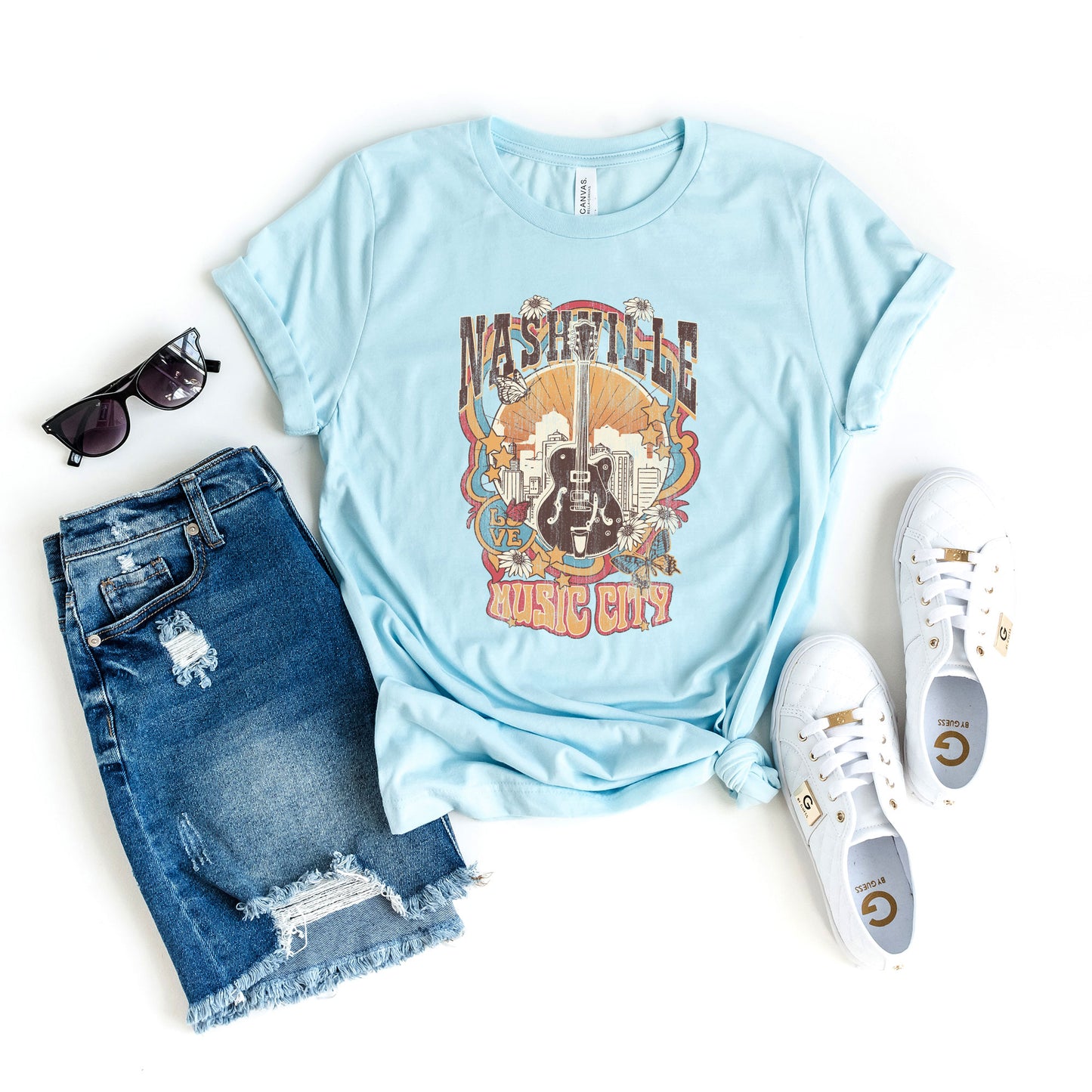 Music City Flowers | Short Sleeve Graphic Tee